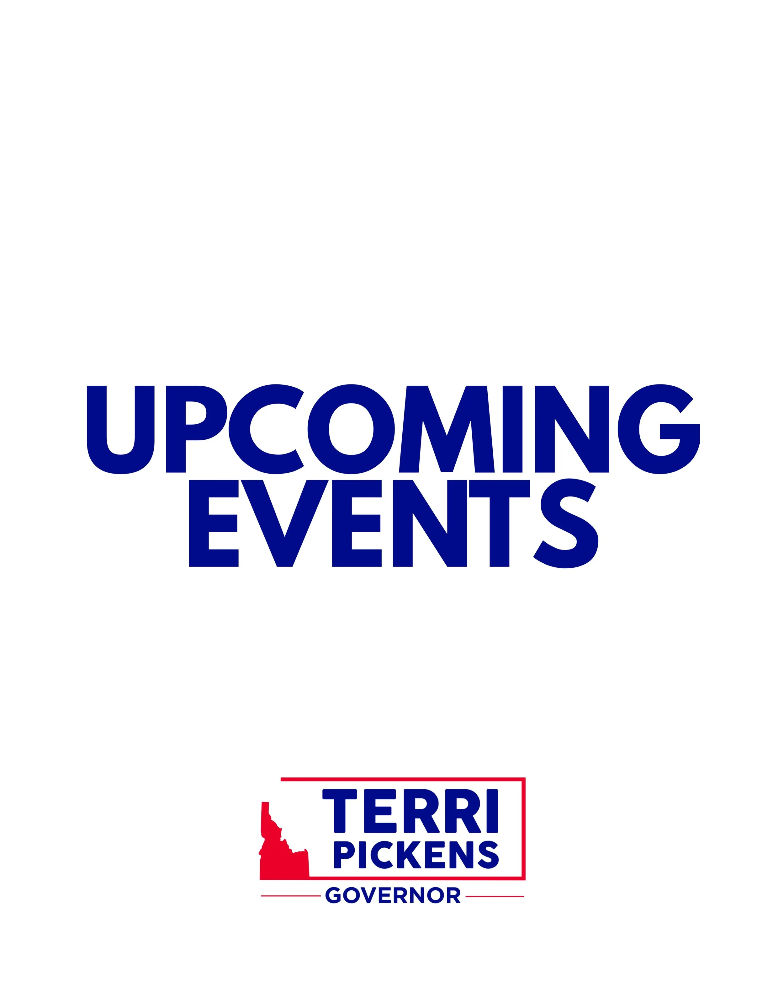 As we travel across Idaho on our Last Stop Tour, we are also attending some incredible events and showing up to support our fellow candidates. 🚗💙

Come say hi, meet the candidates, ask questions, and have some great conversations with us along the 
