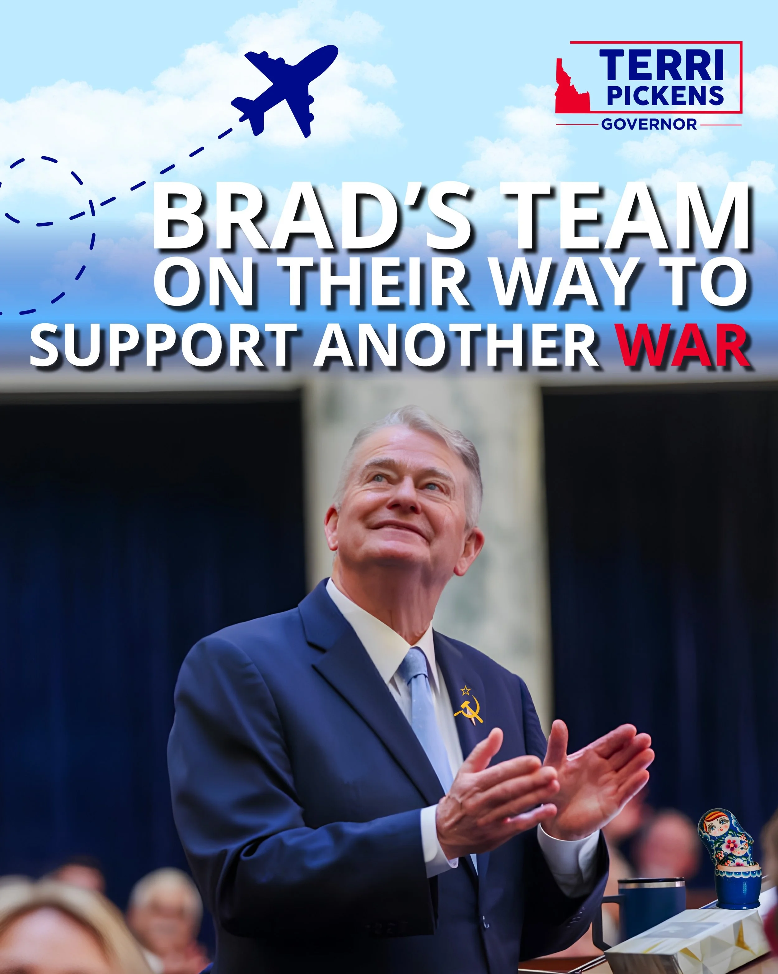 When Idaho&rsquo;s political minds decide Idaho values are not important, they apparently pack their bags for a global tour. 

Brad Little&rsquo;s campaign advisor jetted off all the way to Bosnia and Herzegovina to consult for a pro-Russian governme