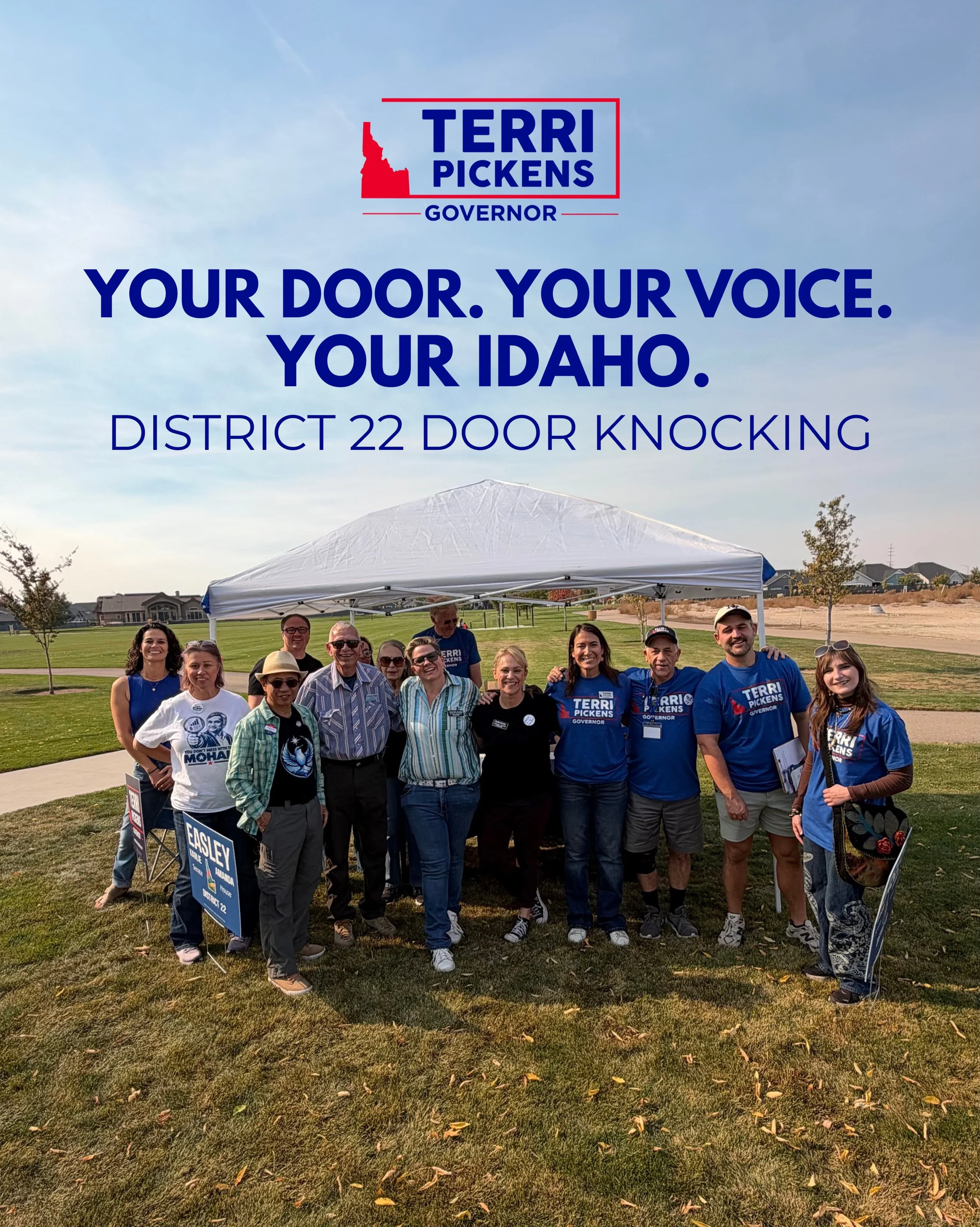I had a great time door-knocking in District 22 with two amazing candidates. @karlie_for_idaho @amanda_for_idaho 💙

Election Day is getting close. Do your research, learn about the candidates on your ballot, and make an informed choice about who you