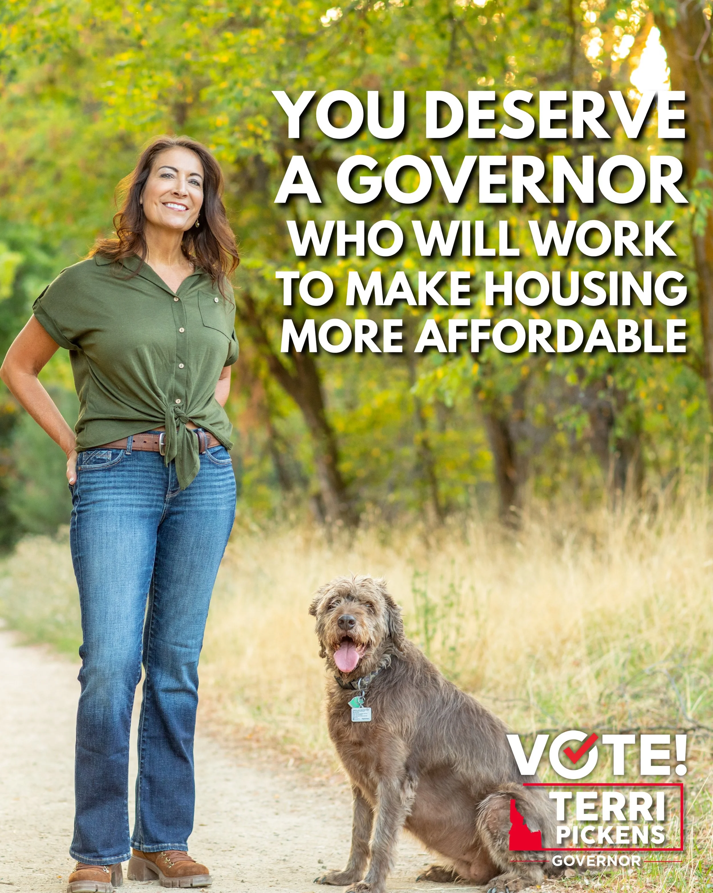 Idaho should be a place where people can afford to live, work, and build a future.

Right now, buying a home is out of reach for too many Idahoans, and rent keeps climbing faster than many families can keep up with.

I will fight for more affordable 