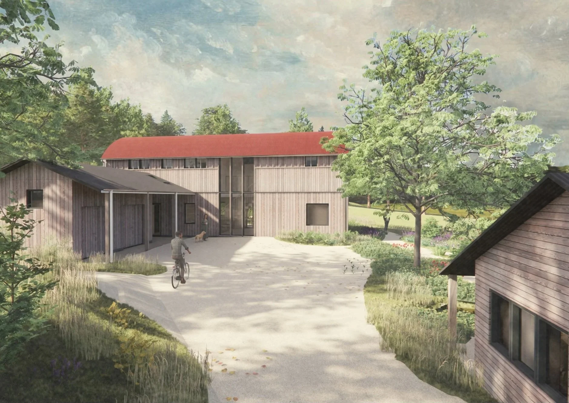 Folia Architects Eco Barn Church Stile Barn 