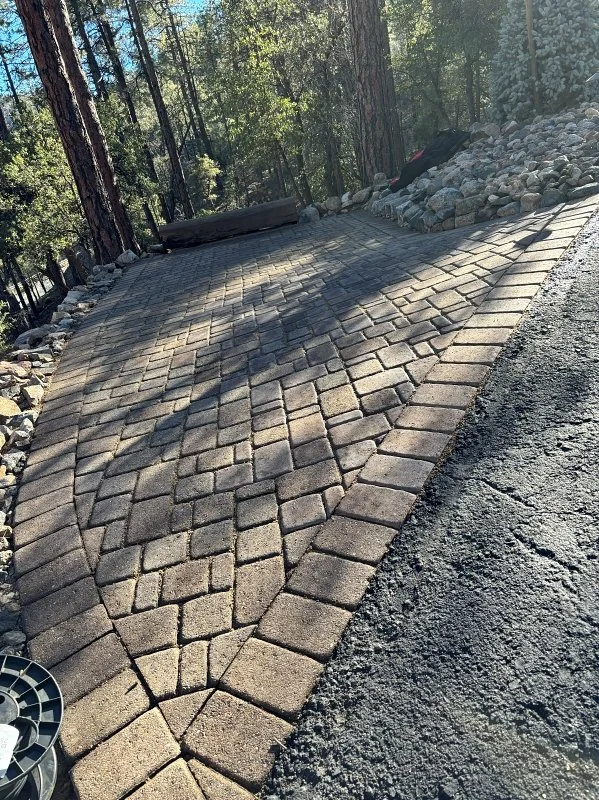 Brick Drive way  - After