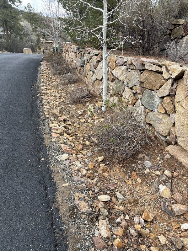 Retining Wall - Before