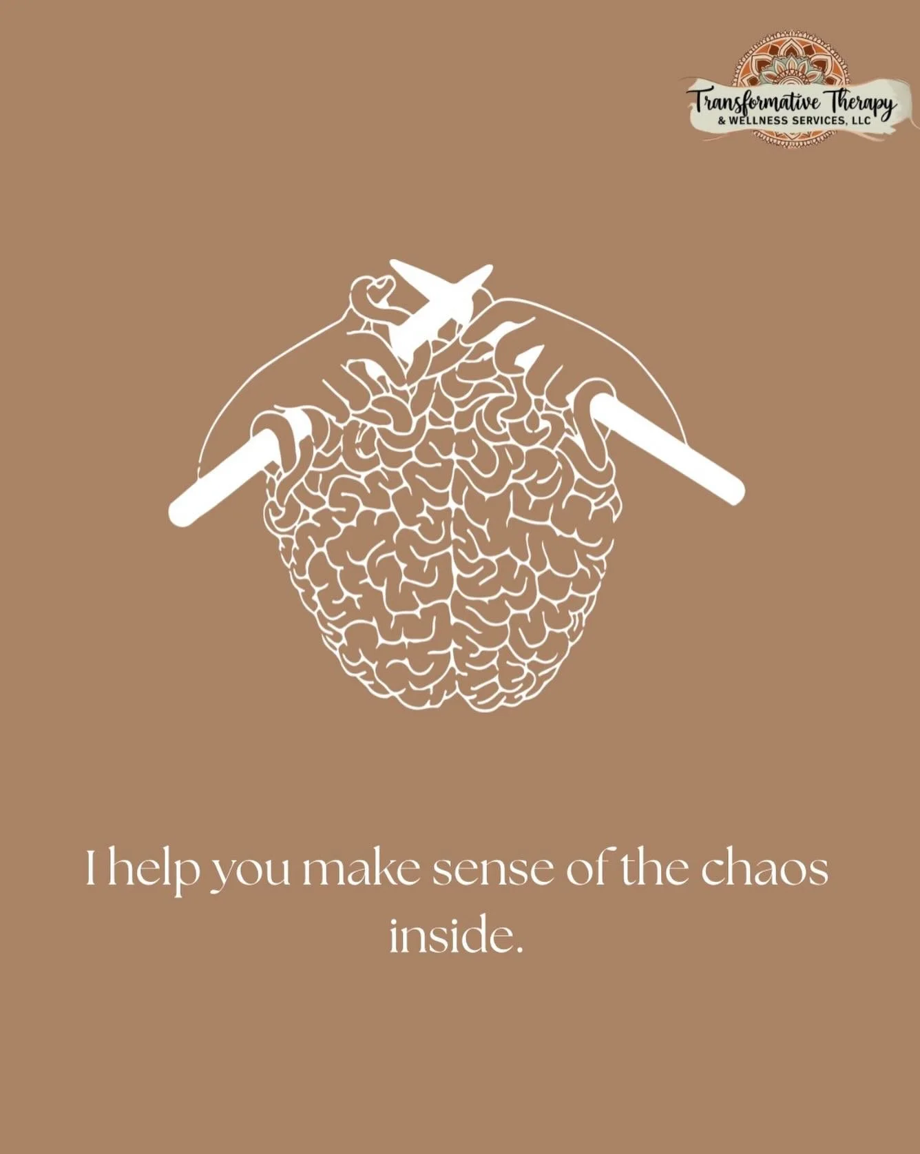 Your mind doesn&rsquo;t have to stay tangled in overwhelm, anxiety, or uncertainty. Healing begins when you give yourself the space to process, grow, and be heard. 

At Transformative Therapy &amp; Wellness Services, we&rsquo;re here to help you unta