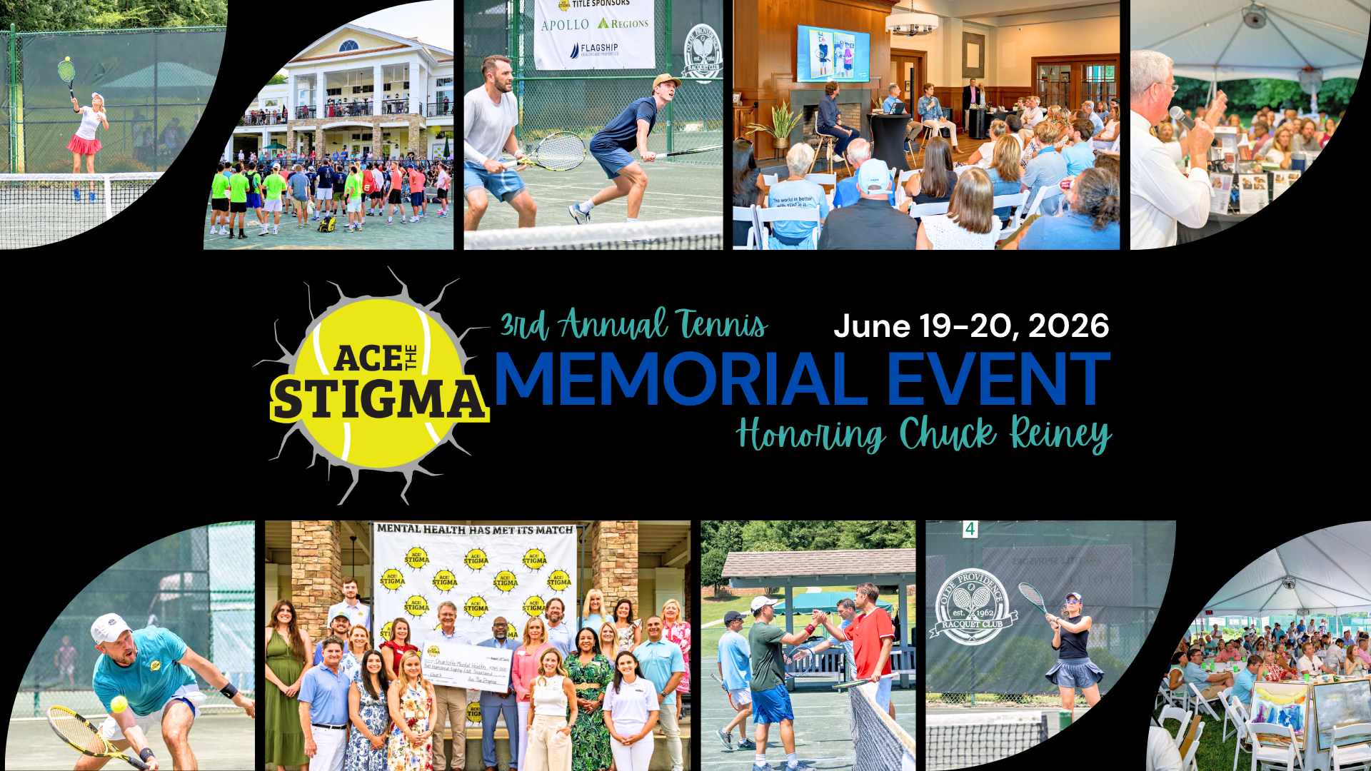 2026 CLT Tennis MEMORIAL EVENT HONORING CHUCK REINEY