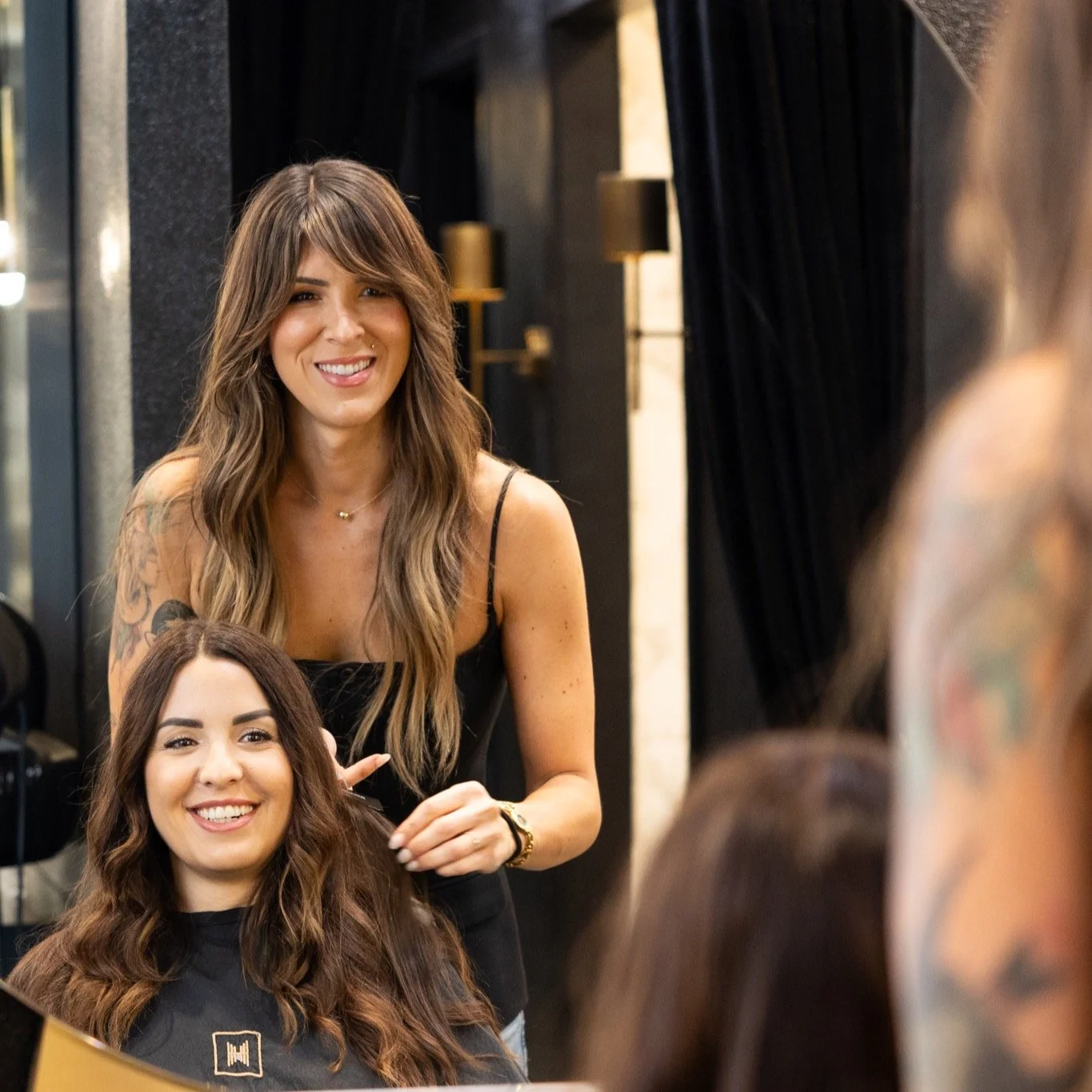 Ren&eacute;e Ludlow and the stylists at Salon Hanover! Photoshoot for City Lifestyle Magazine Walnut Creek.