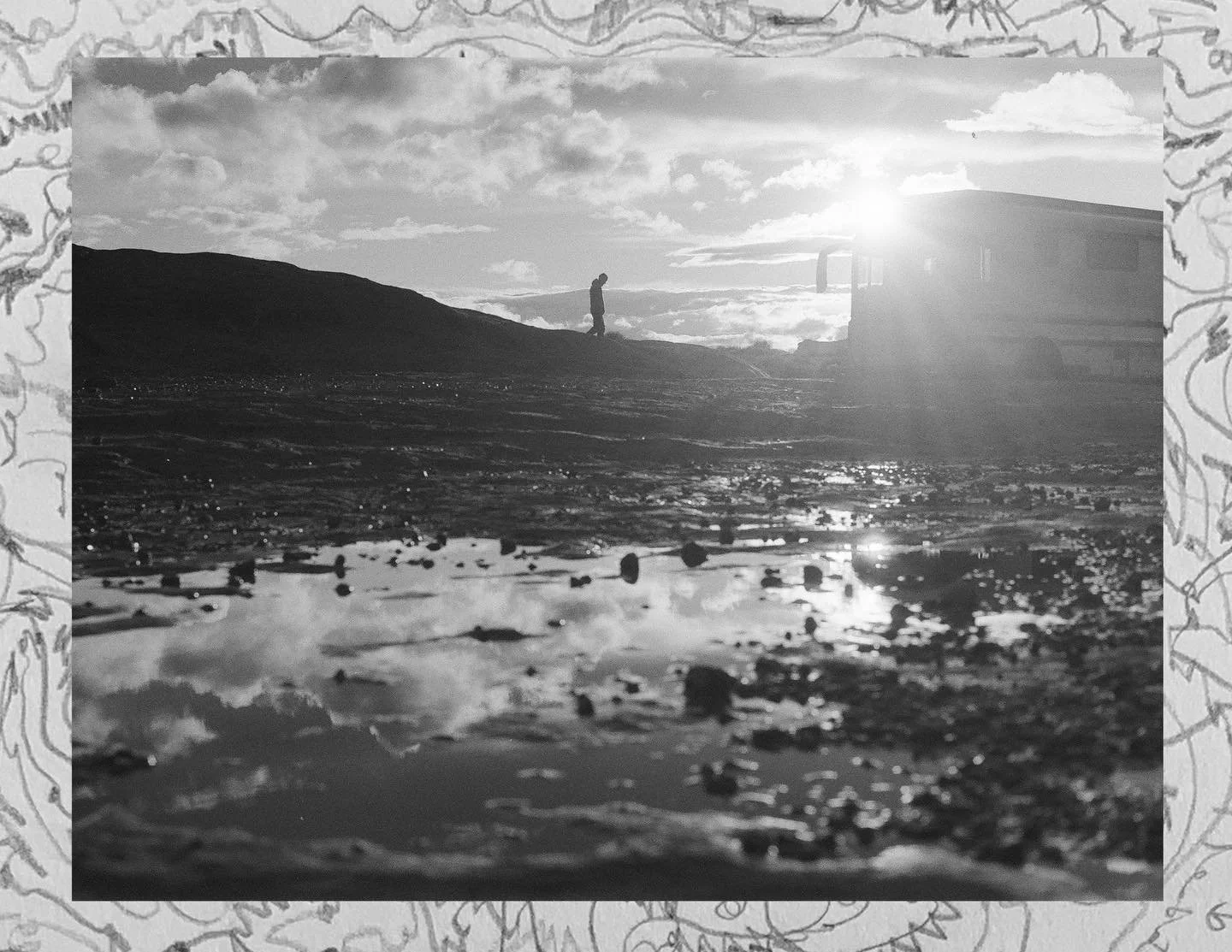 35mm film, sketchbook, big cracks, small cracks, dusty desert air, gloves and gobies and wag bags, hand jams and finger jams and falling and failing and being flawed, free, together and apart, finishing and start, silence, sound, and hanging around.