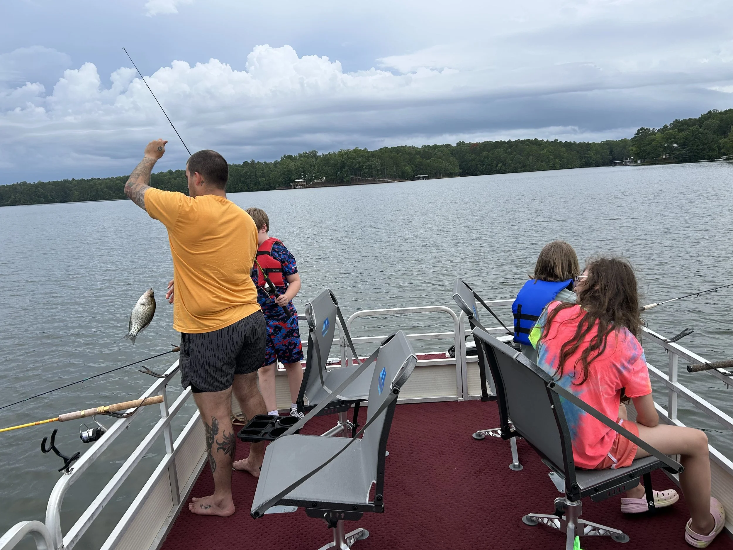 crappie fishing 7-1-25