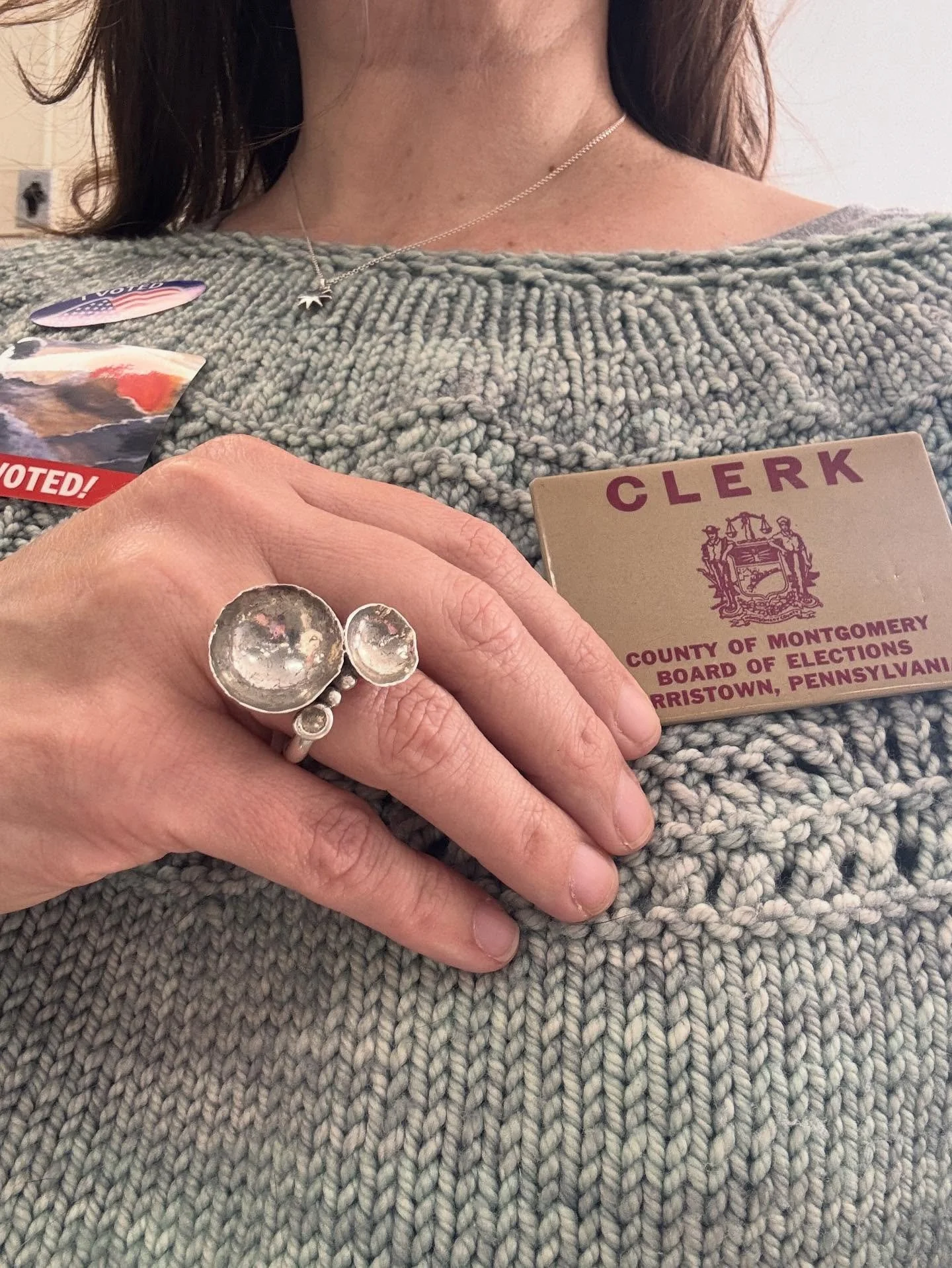 Meal ticket is out of the office and reporting for duty at the polls today.

GO VOTE!