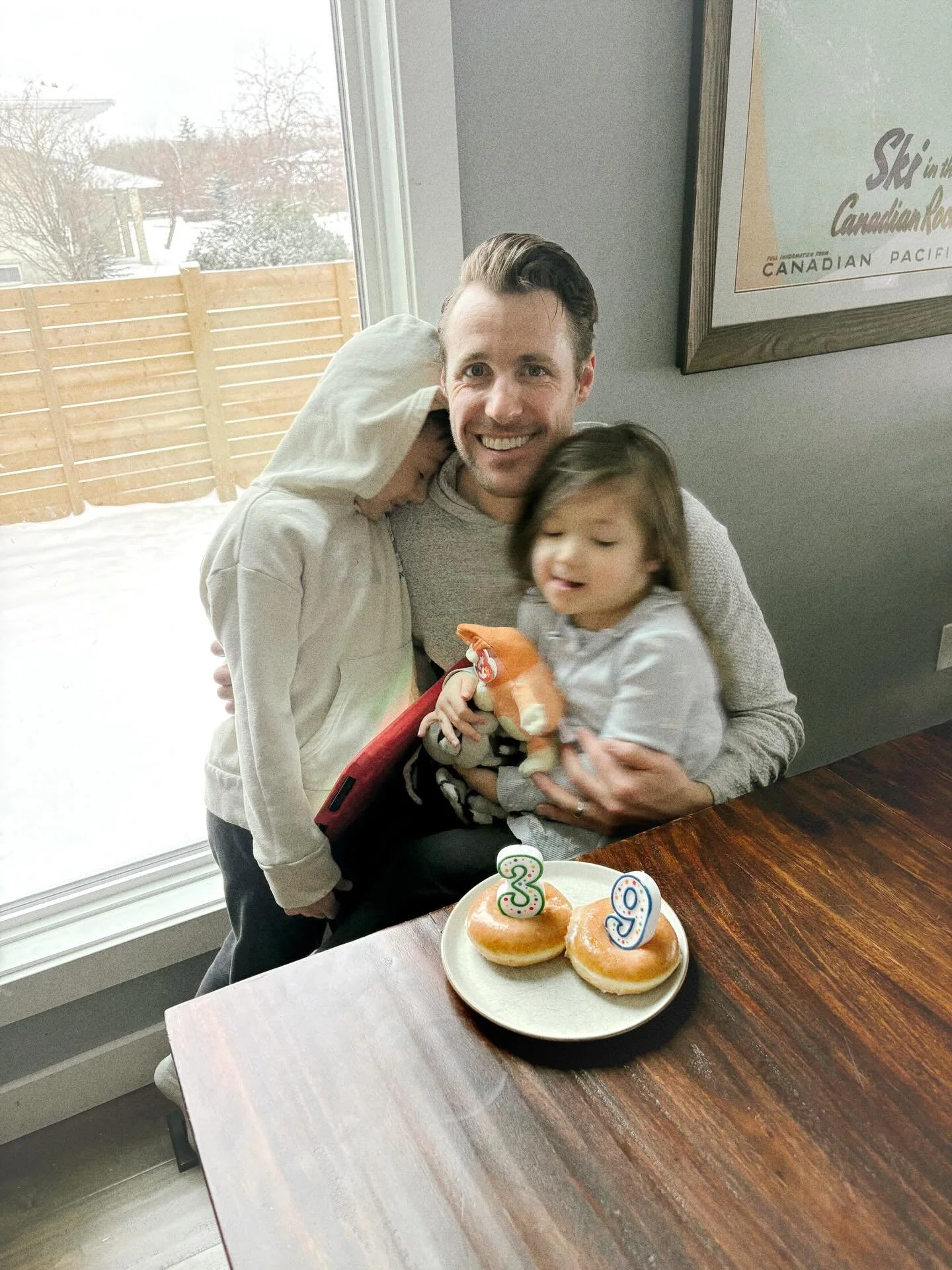 Happy birthday to this man! My best friend and partner in life. The man who would do anything for his children. The man who brings light and positivity to our lives. The man who shows up to support your event and hides around the corner just to hear 