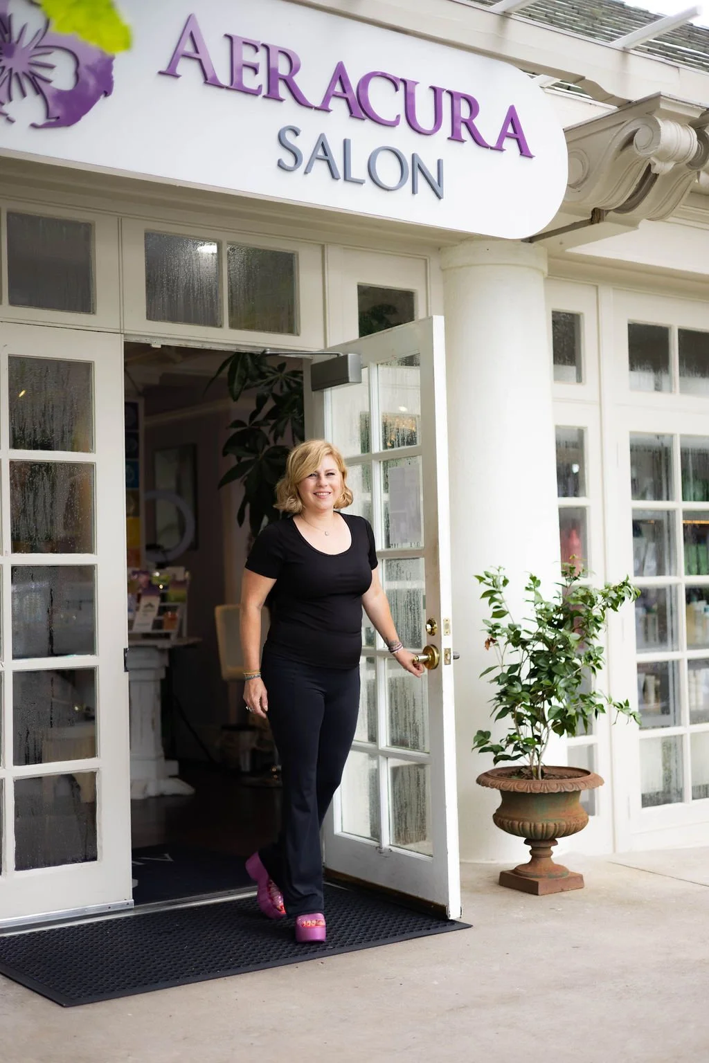Aeracura Salon Brand Photography Session in Clemmons, NC