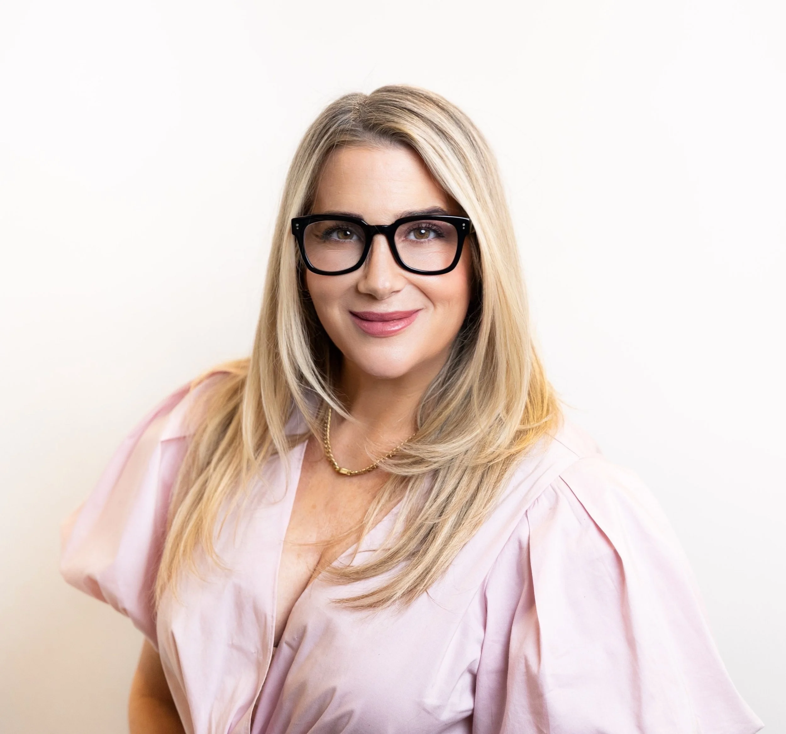 Libbey Lazarus, owner and founder of Kiss and Makeup Now
