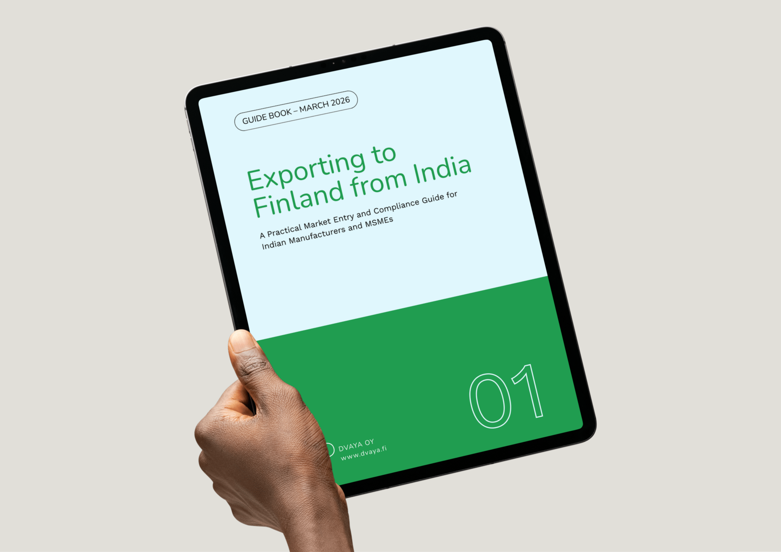 A guide book on how to export from India to Finland and EU