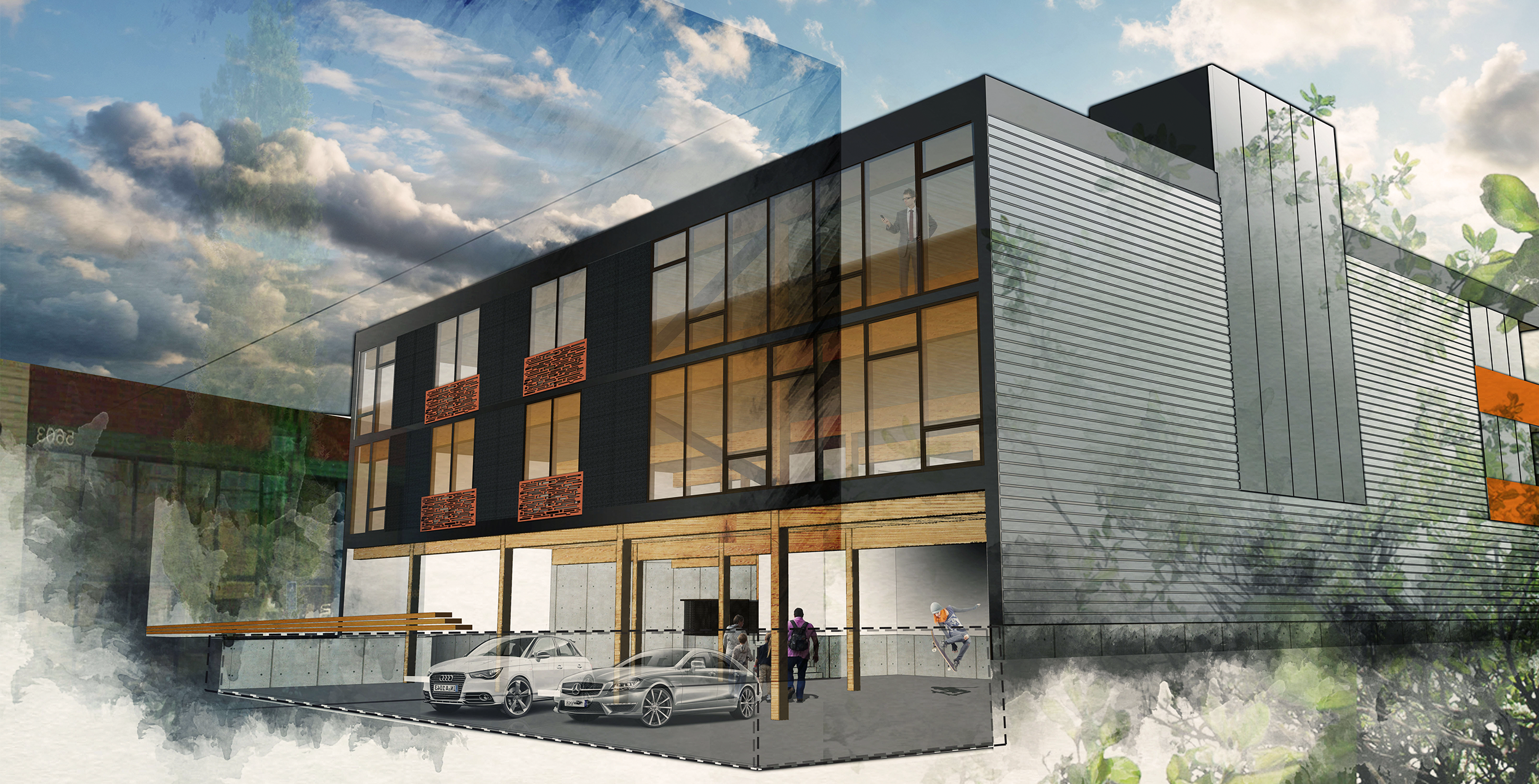 mixed-use architecture pnw