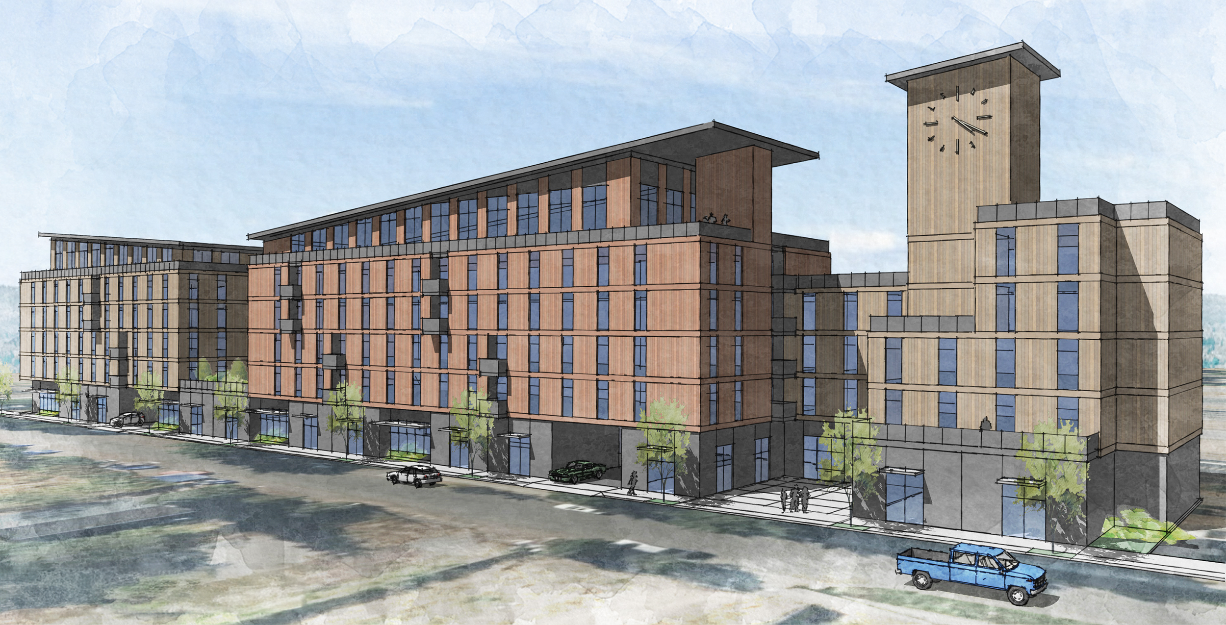 large-scale architectural development