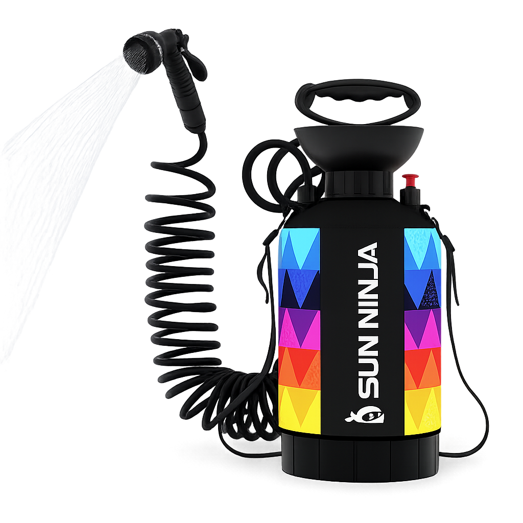 Sun Ninja Portable Shower – 1.3 Gallon