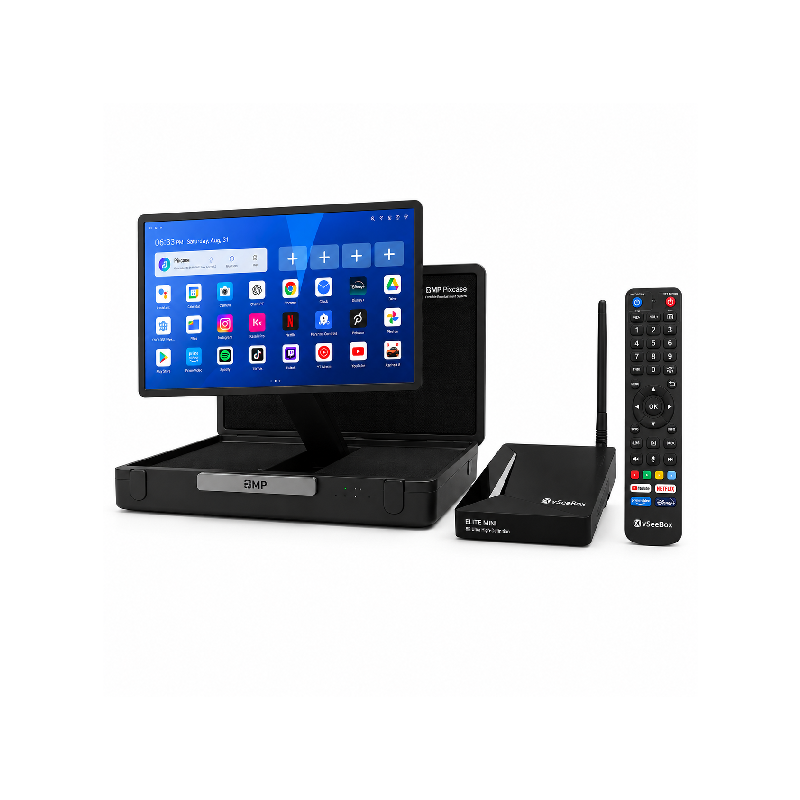 Ultimate Entertainment Bundle — Pixcase + vSeeBox Elite Mini