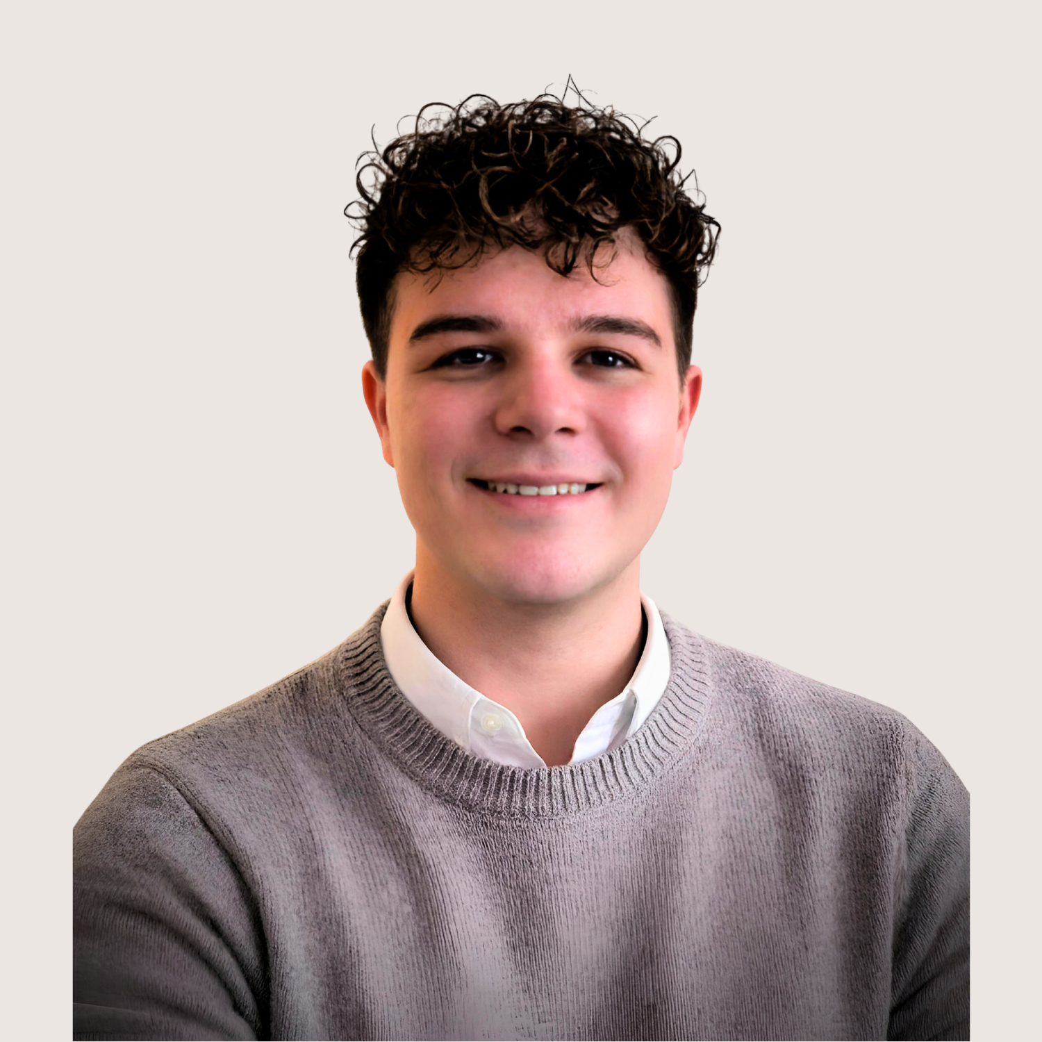 an image of Charles Melton smiling at the camera