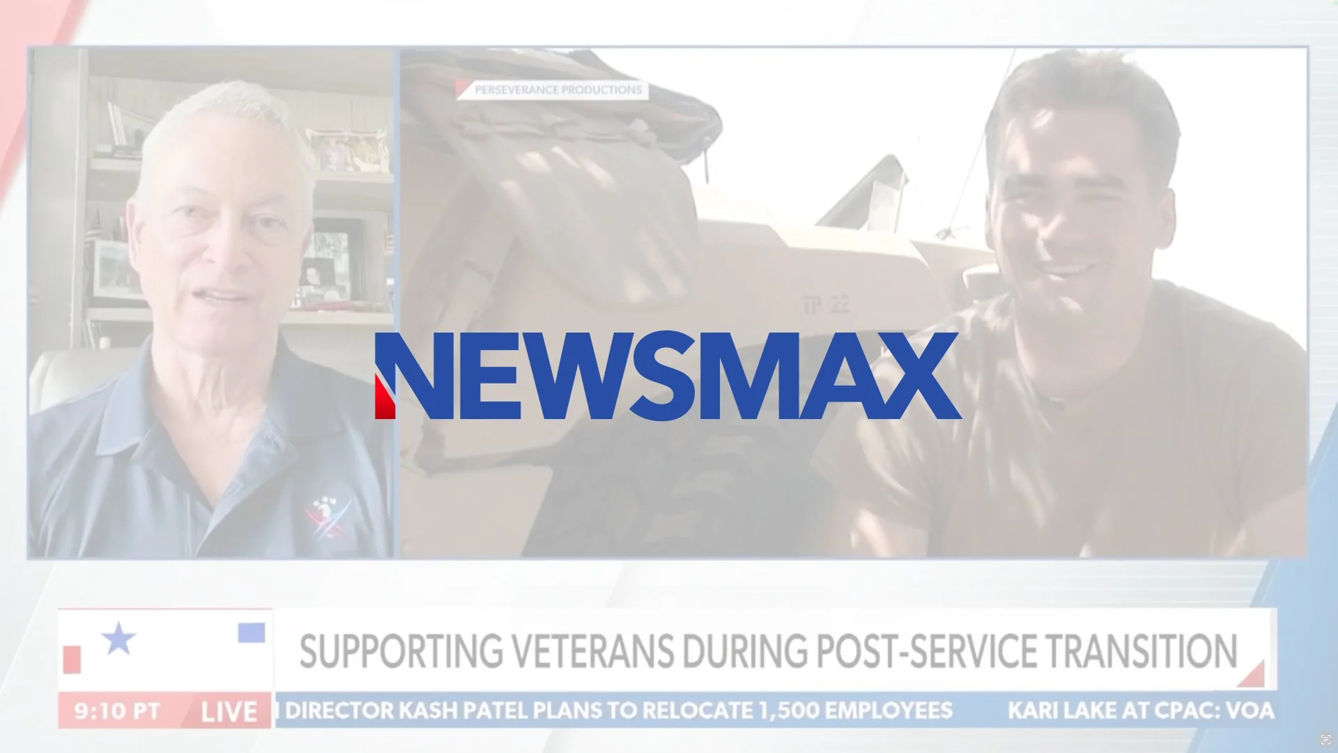 Newsmax: Gary Sinise - Veterans Need Help Transitioning