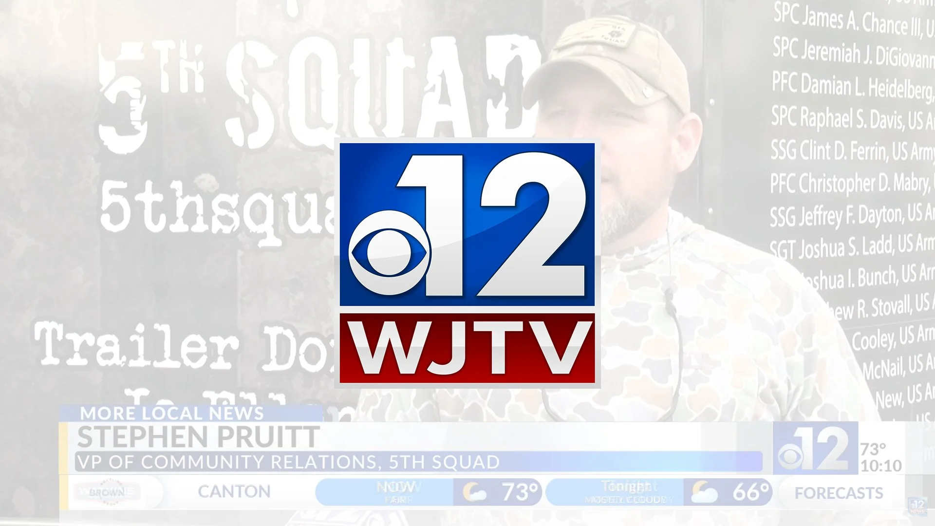 WJTV 12 News: Veterans gather for screening of Brothers After War