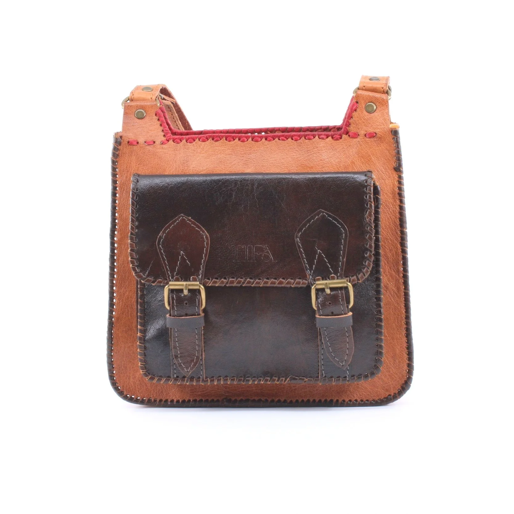Safi – TwinTone Leather Shoulder Bag