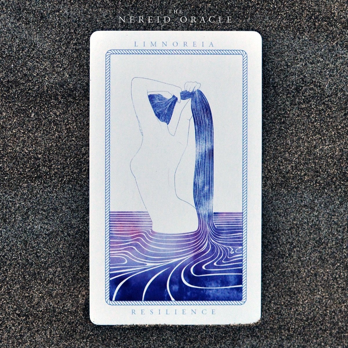 Limnoreia &bull;&nbsp;Resilience &bull;&nbsp;&nbsp;A card from the Nereid Oracle deck. Now available ( Link in bio )
&ldquo;I deliquesce into shimmering crystals, disappear and reform anew.&rdquo;
:
:
:
#nereidoracle #nereid #Limnoreia #illustration