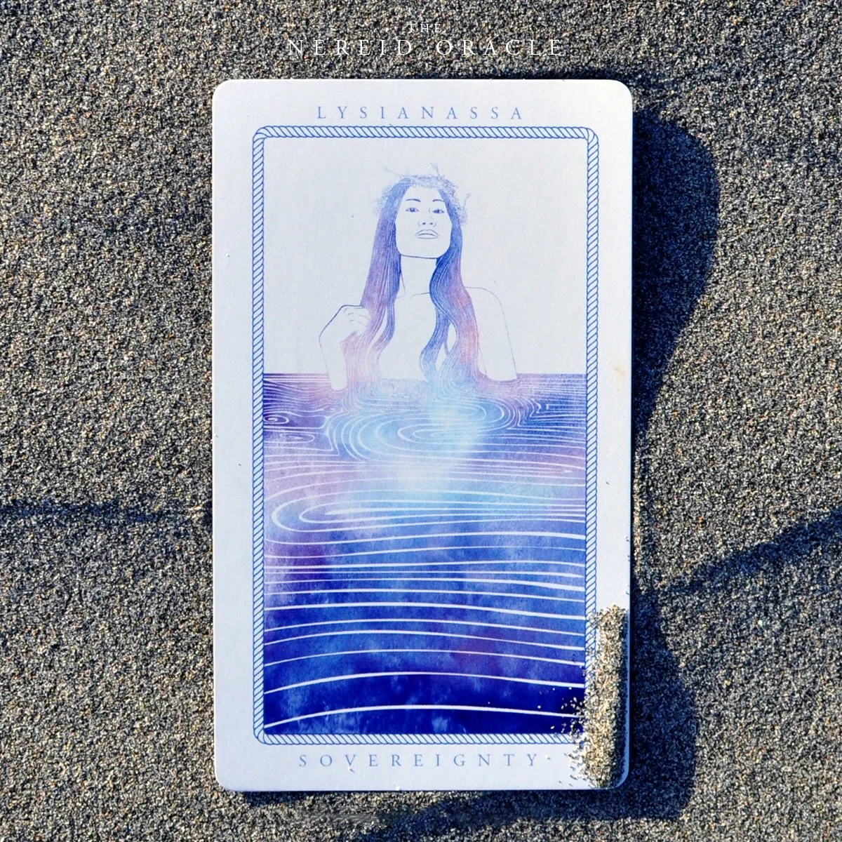 Lysianassa &bull;&nbsp;Sovereignty &bull;&nbsp;&nbsp;A card from the Nereid Oracle deck. Now available ( Link in bio )
&ldquo;The fruit of my womb are kings and queens.&rdquo;
:
:
:
#nereidoracle #nereid #Lysianassa #illustration