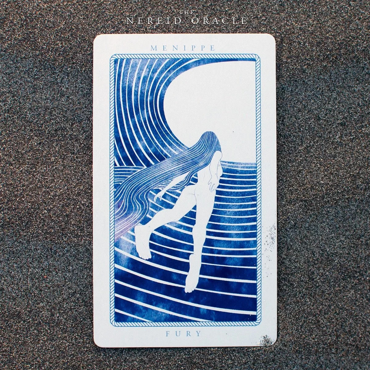 Menippe &bull; Fury &bull;&nbsp;A card from the Nereid Oracle deck. Now available ( Link in bio )
&ldquo;My wrath will splinter ships, breach citadels, and make waste of battalions. My passions will stir the most icy of hearts to rapture.&rdquo;
:
:
