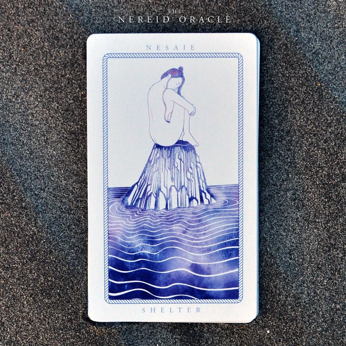 Nesaie &bull;&nbsp;Shelter &bull;&nbsp;A card from the Nereid Oracle deck. Now available ( Link in bio )
&ldquo;I give you shelter, an isle free from strife, shackles and terrors.&rdquo;
:
:
:
#nereidoracle #nereid #illustration #nesaie
