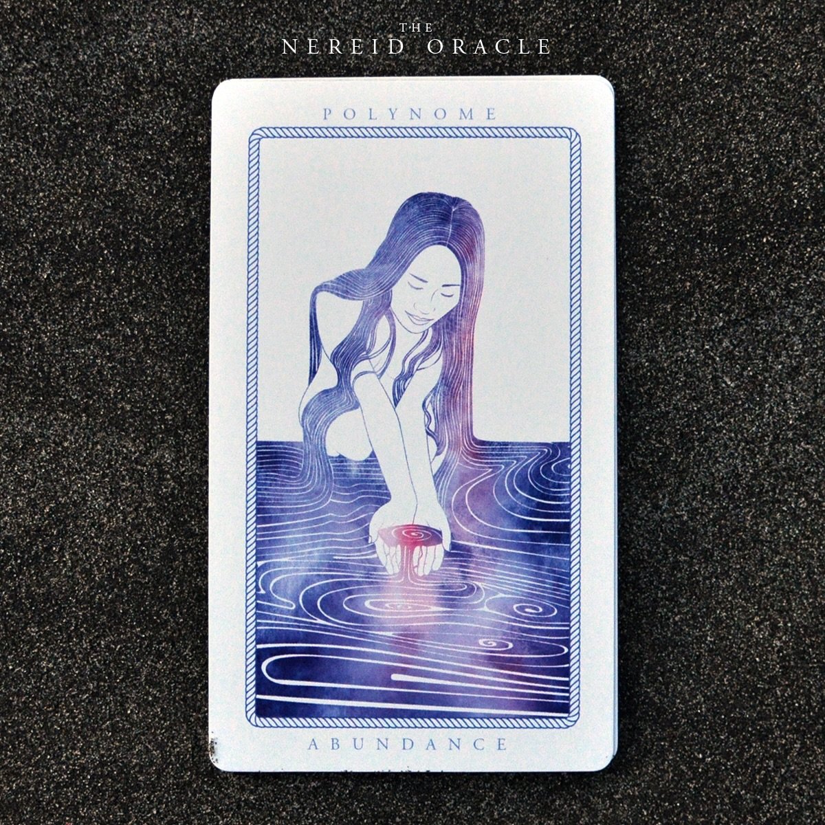 Polynome &bull;&nbsp;Abundance &bull;&nbsp;
&ldquo;Beneath the churning swells lies an abiding garden of life.&rdquo;
A card from the Nereid Oracle deck. Now available ( Link in bio )
:
:
:
#oraclecards #nereid #thenereidoracle #polynome