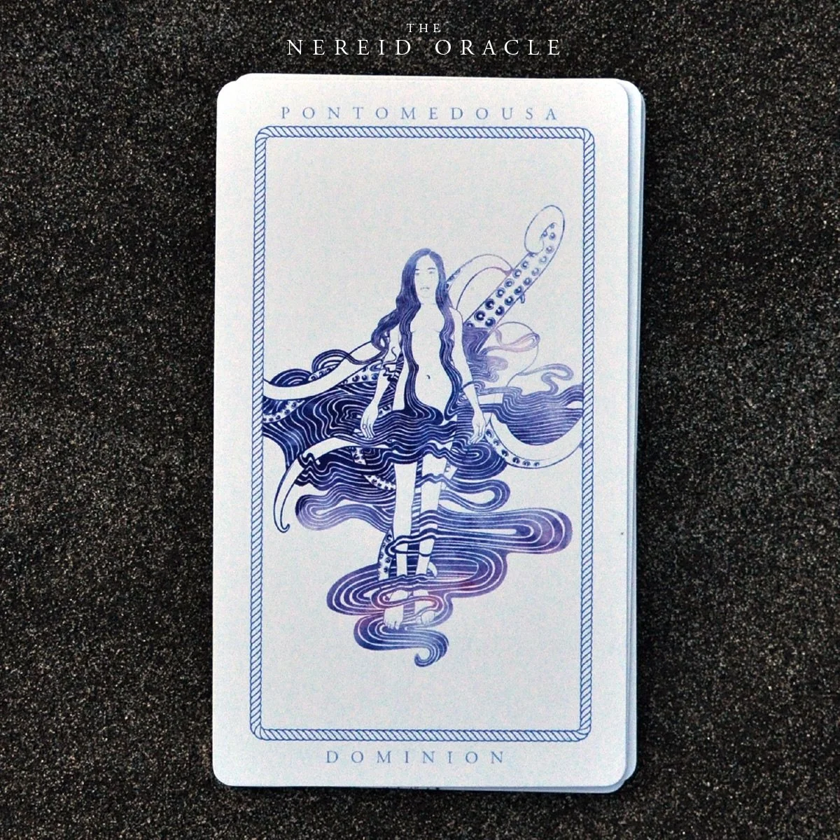 Pontomedousa &bull;&nbsp;Dominion &bull;&nbsp; 
&ldquo;Let my reflection on the shimmering surface of the waters be a source of strength&rdquo;
A card from the Nereid Oracle deck. Now available ( Link in bio )
:
:
:
#oraclecards #seagoddess #thenerei