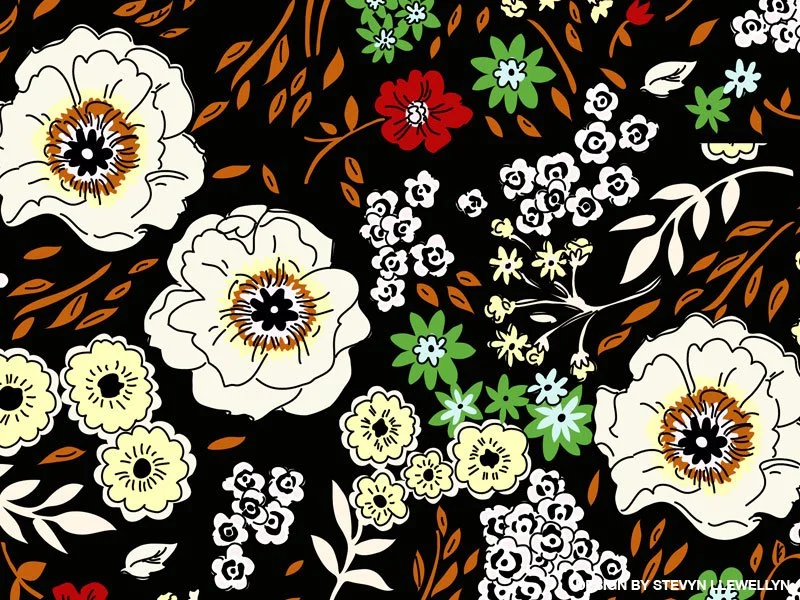 Textile Designs by Stevyn Llewellyn
