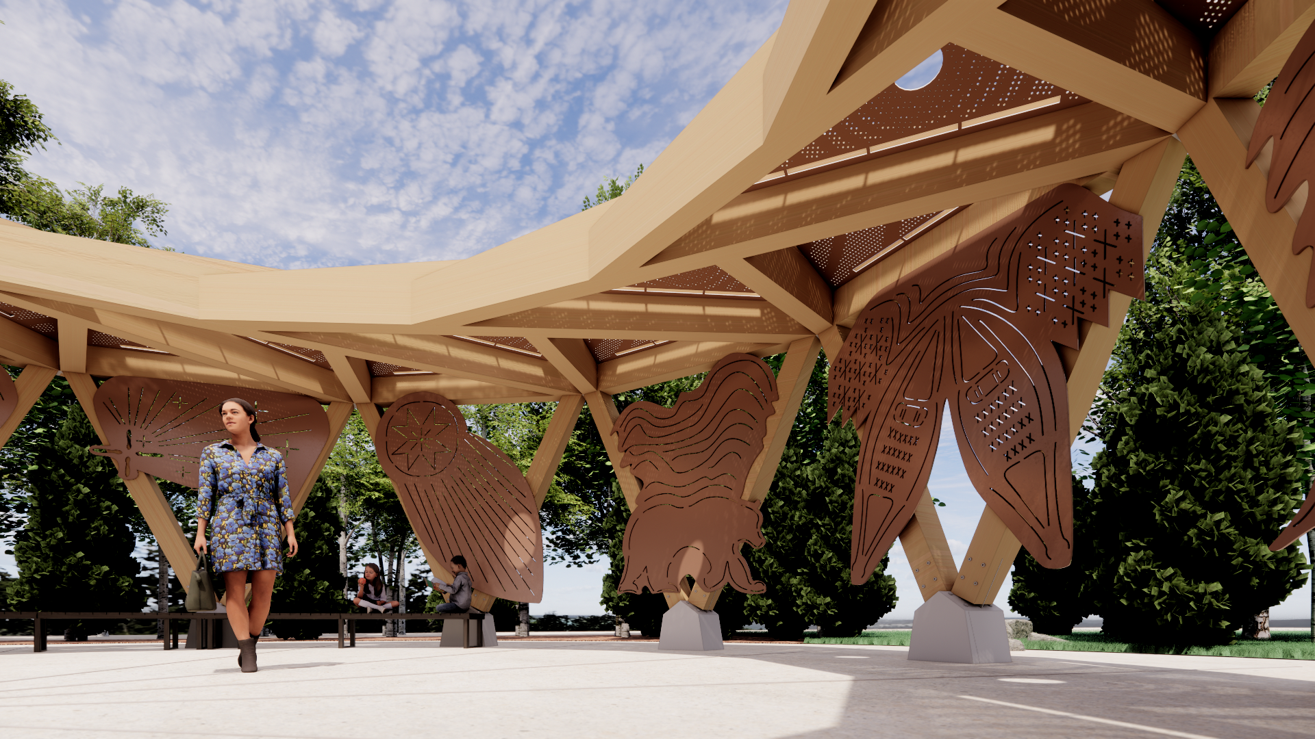 Celebration and Ceremony Shade Structure