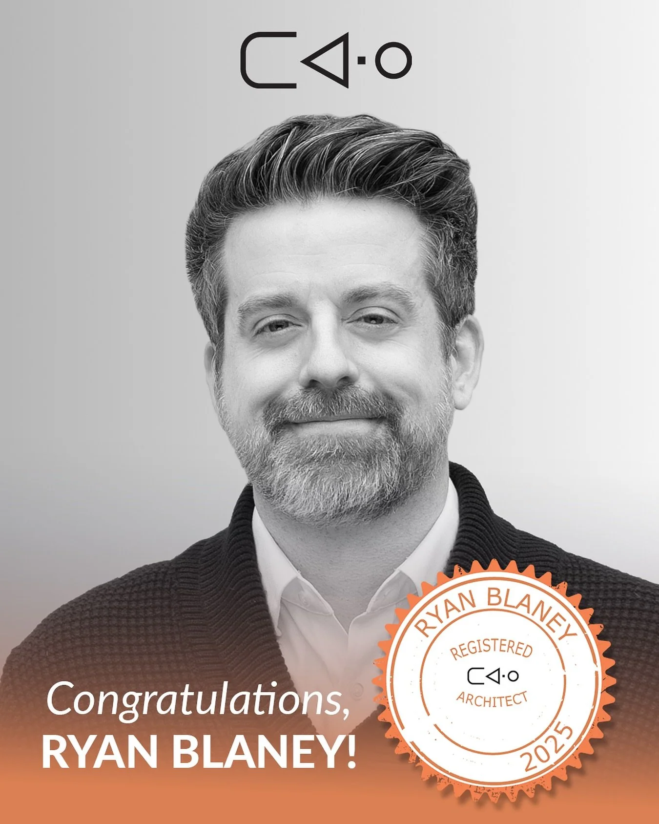 Ryan&rsquo;s got his stamp! 
 
A huge congratulations to Ryan Blaney, our Calgary office Design Manager, who passed his architectural interview this week. The interview was Ryan&rsquo;s final (and likely most nerve-wracking) step to becoming a regist