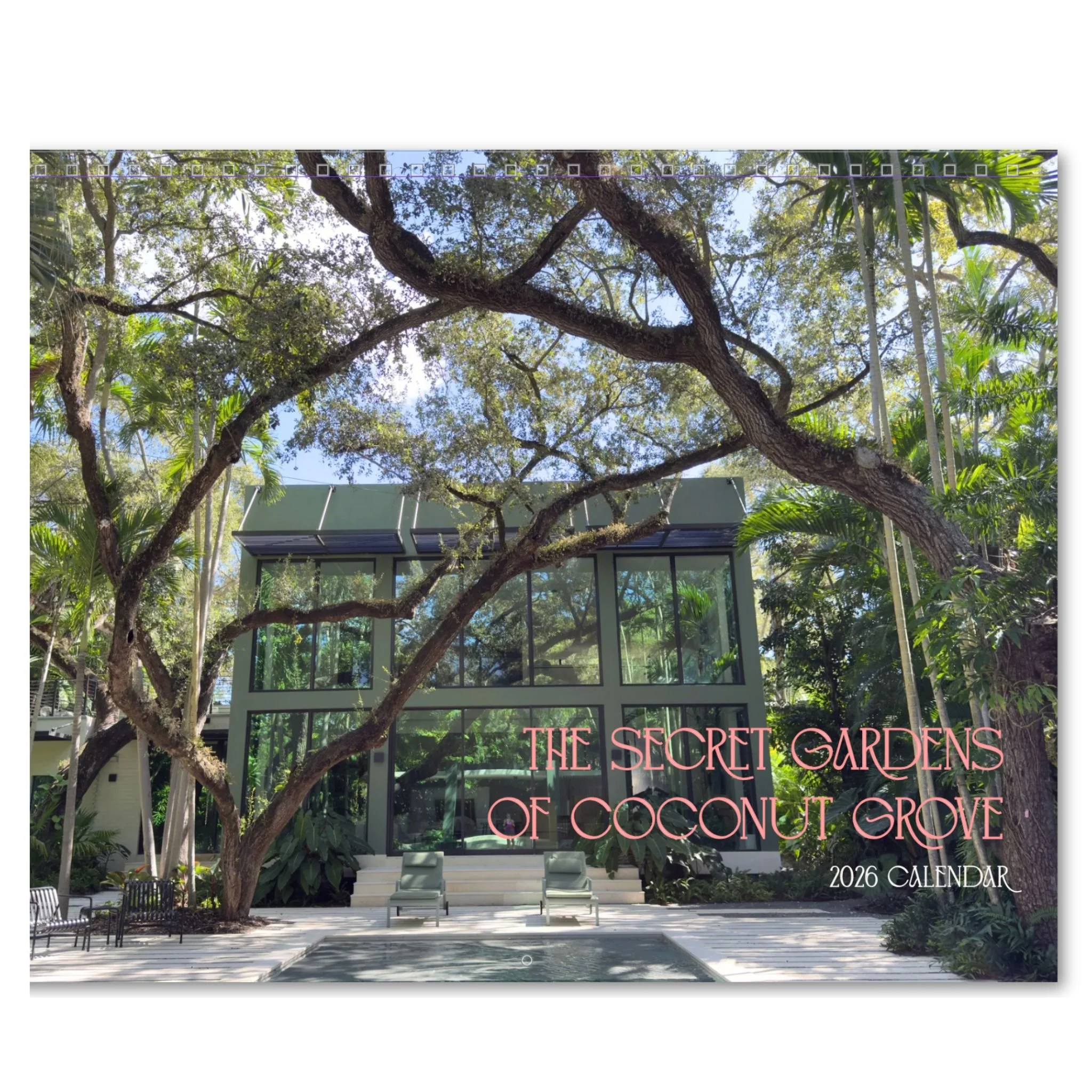 The Secret Gardens of Coconut Grove 2026 Wall Calendar