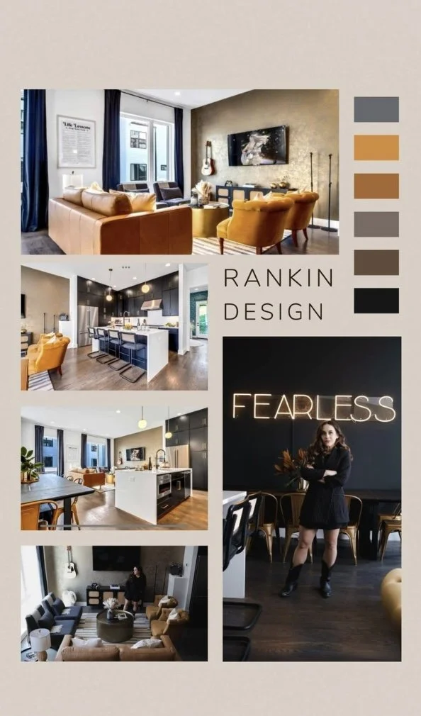 Mood Board created for Rankin Design