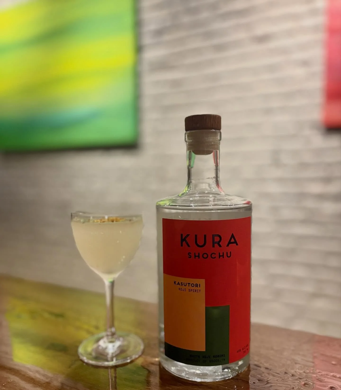 LUYA X KURA SHOCHU
🍸 Four Seasons - @kurashochu White Koji Moromi, yuzu, osmanthus syrup, pear liqueur, tonic. 

A Brooklyn&rsquo;s own sake brewery, @brooklynkura is now producing exceptional Shochu that&rsquo;s bold, yet delicate and flavorful. 

