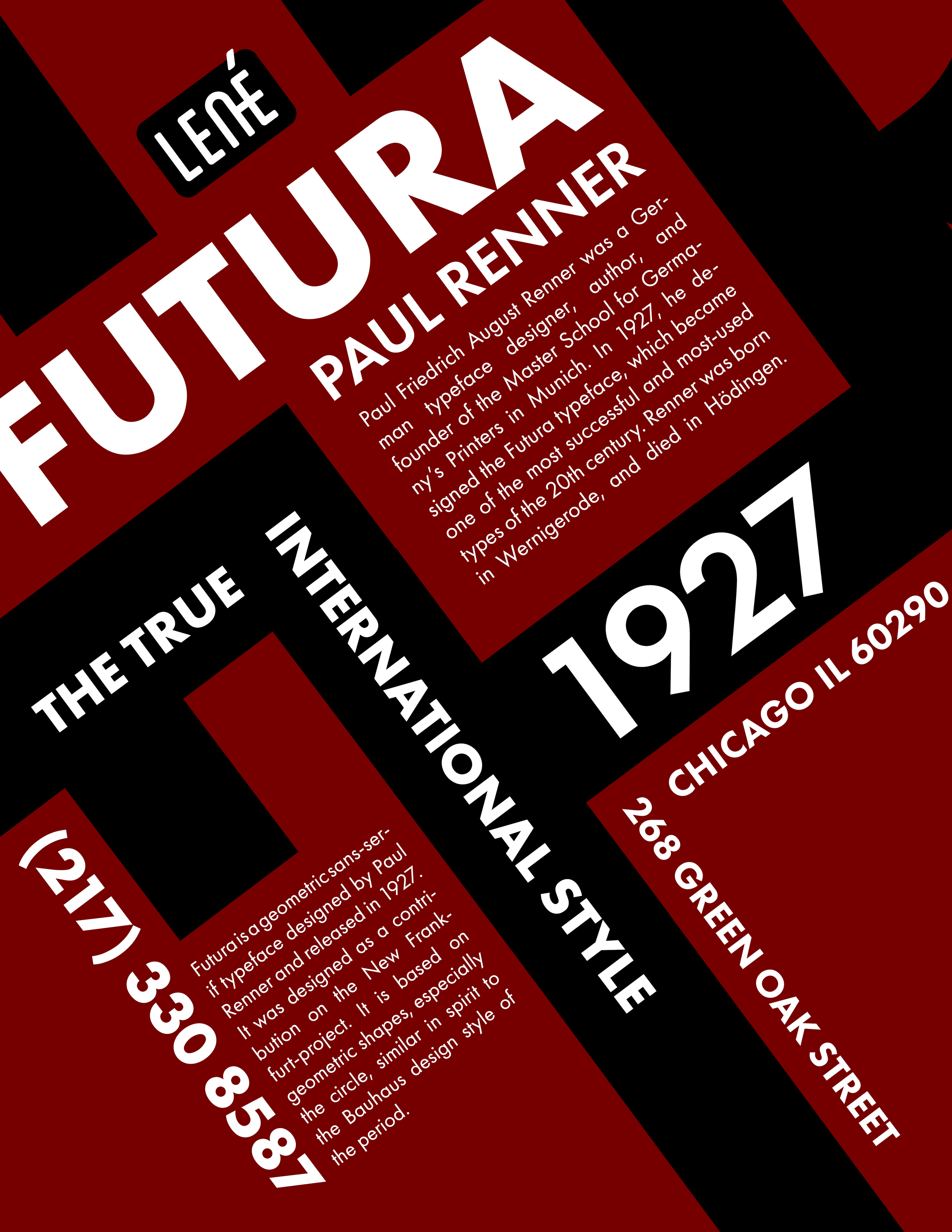 Typographic Posters