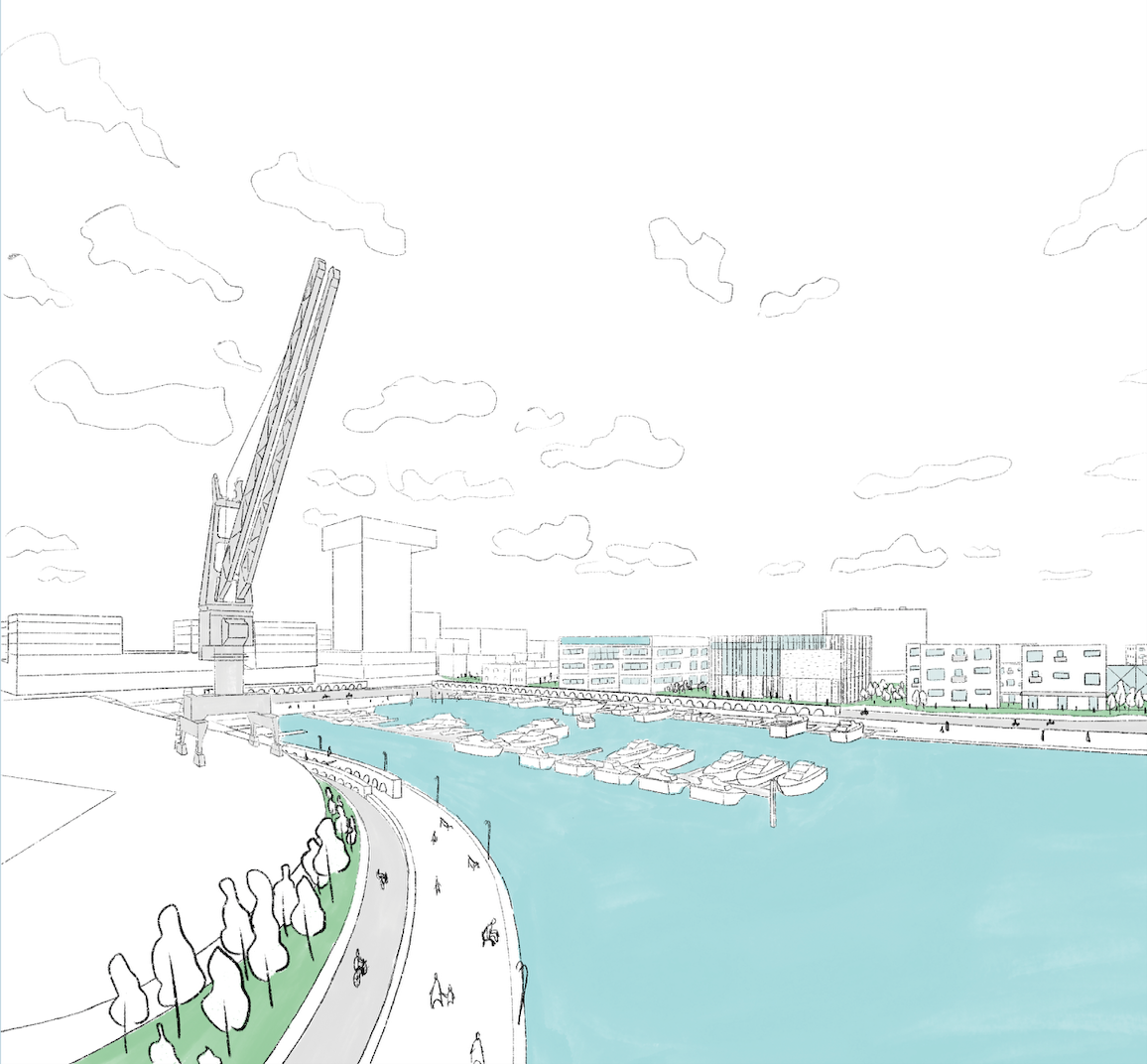 Afrikalaan-New Life in the Old Dockyards of Ghent