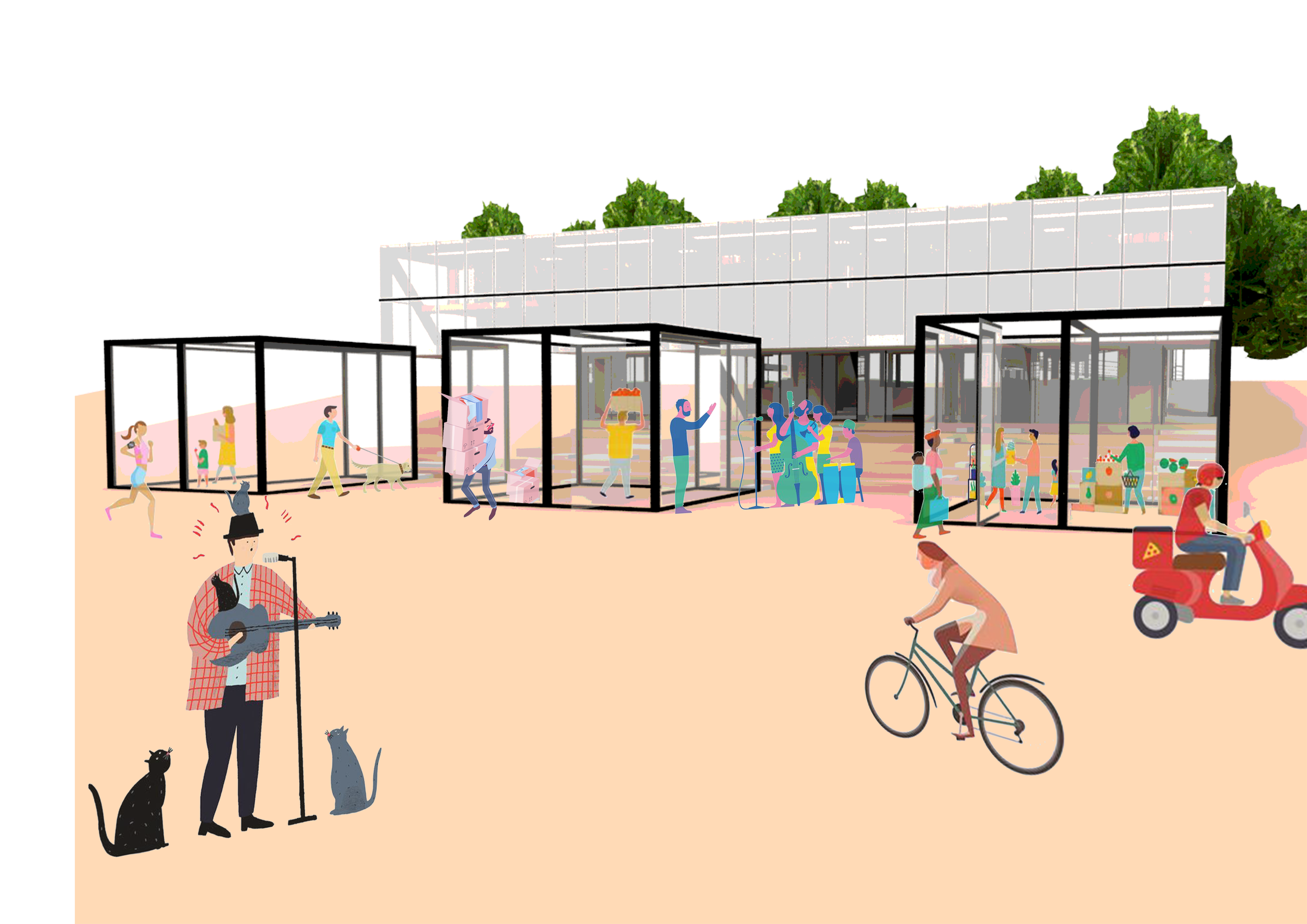 Processes in Taksim, Istanbul