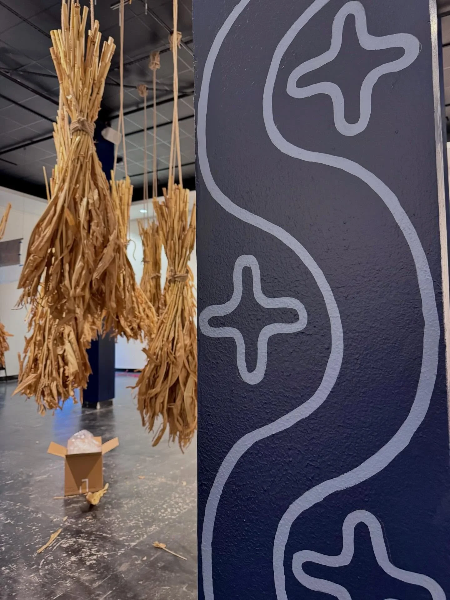 ✨ We&rsquo;re so back @lawndaleartcenter ✨

I&rsquo;ve been generously invited back by the Lawndale Art Center team to install a site-specific painting for an upcoming group show.

I deleted all social media from my phone, but I do plan to post occas