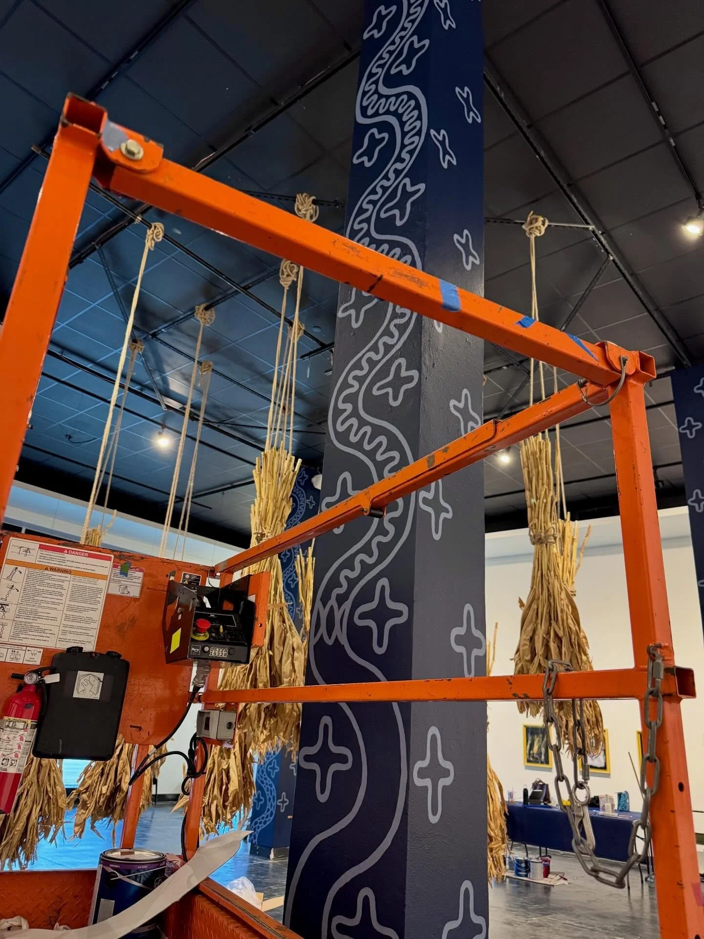 To lift your eyes to the stars- because of, not in spite of great difficulty, is to set your sight on the highest good you can think of ✨ 

Thank you @lawndaleartcenter for your continued support and to the team that brought my vision to life with me