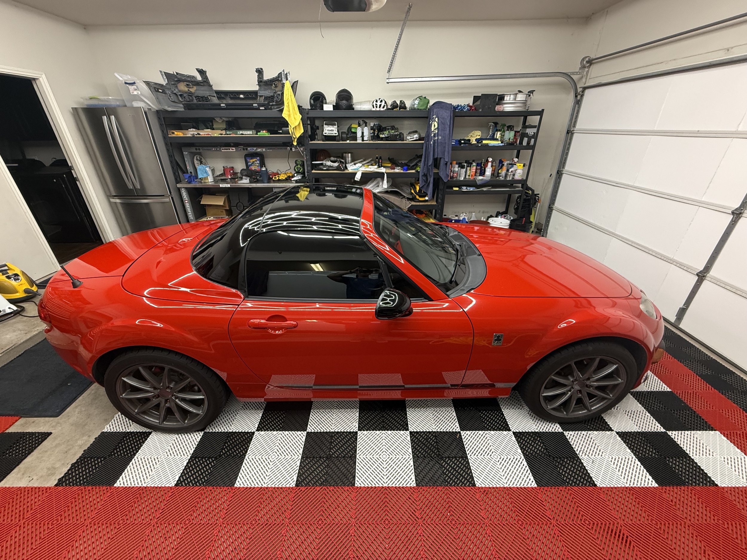 2015 Mazda Miata MX-5 20% Ceramic, Clay bar, Stage 1 paint correction