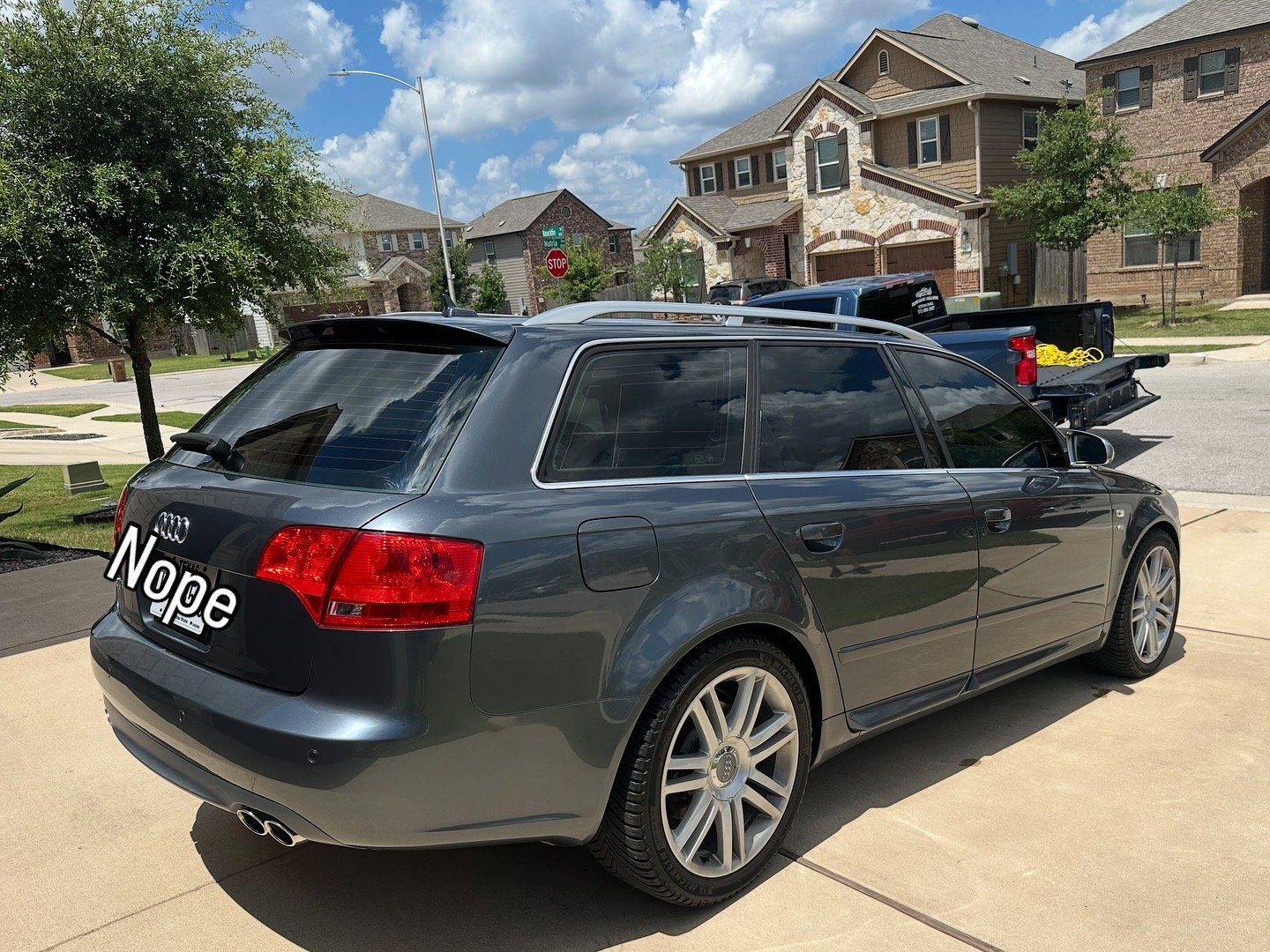 2007 Audi S4 Avant Exterior detail and Clay bar