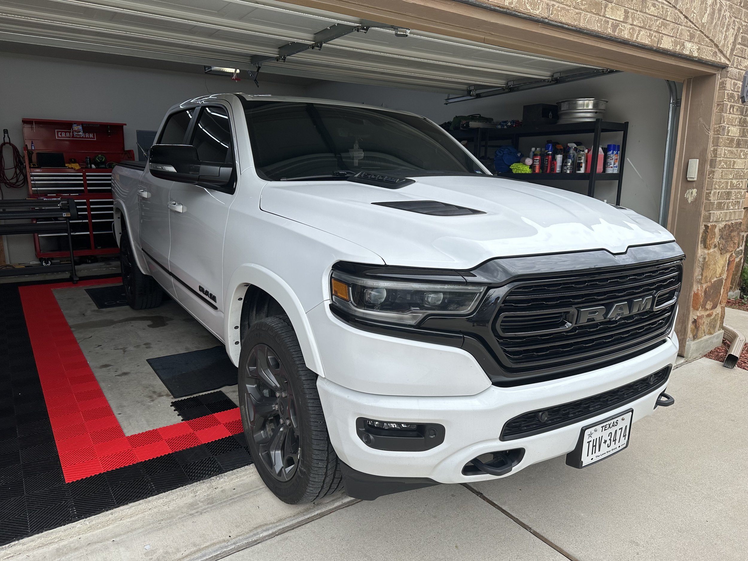 2021 Ram 1500 Limited 15% Super IR Ceramic, 20% Super IR Ceramic Front windows