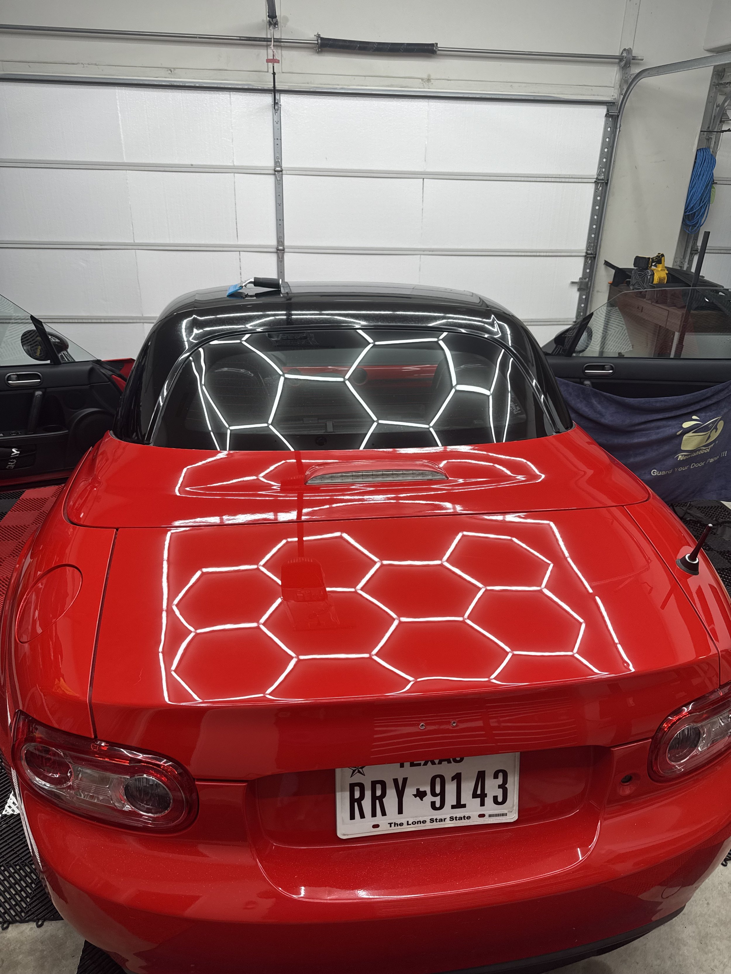 2015 Mazda Miata MX-5 20% Ceramic, Clay bar, Stage 1 paint correction