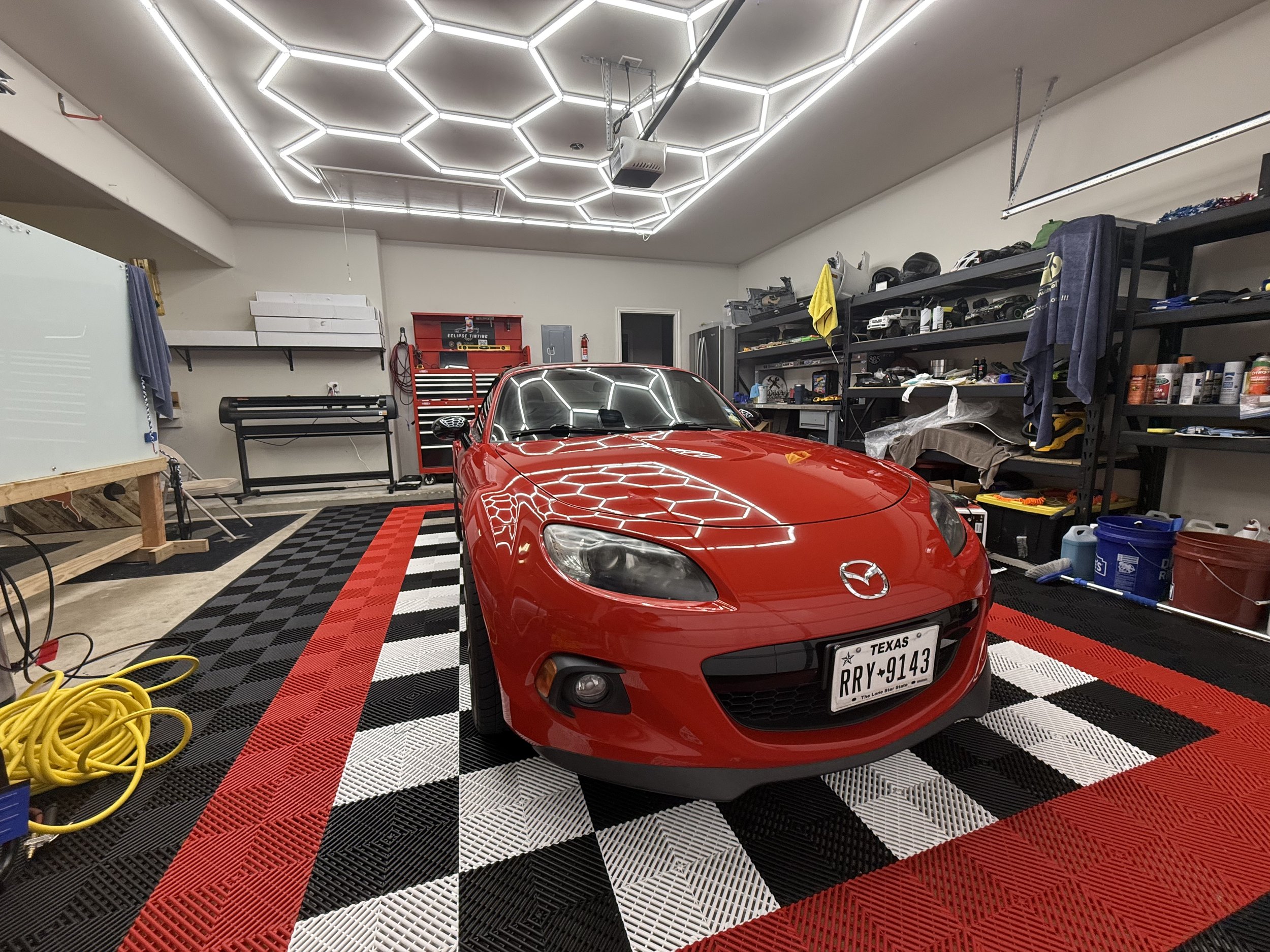 2015 Mazda Miata MX-5 20% Ceramic, Clay bar, Stage 1 paint correction
