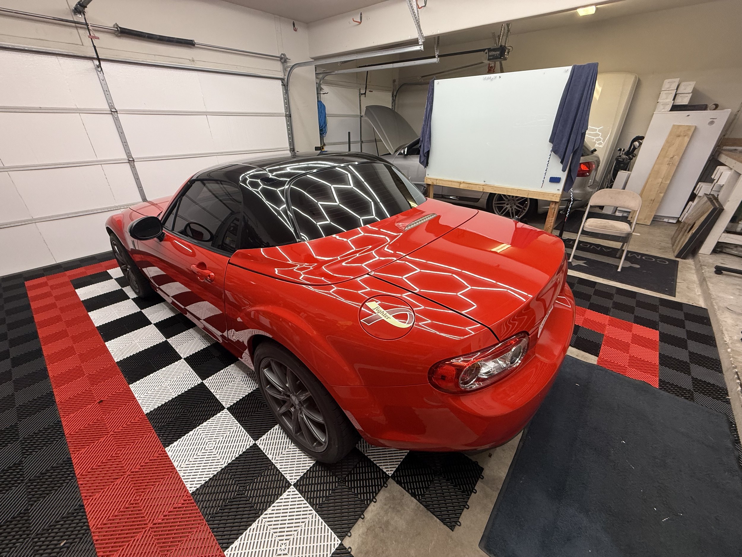2015 Mazda Miata MX-5 20% Ceramic, Clay bar, Stage 1 paint correction
