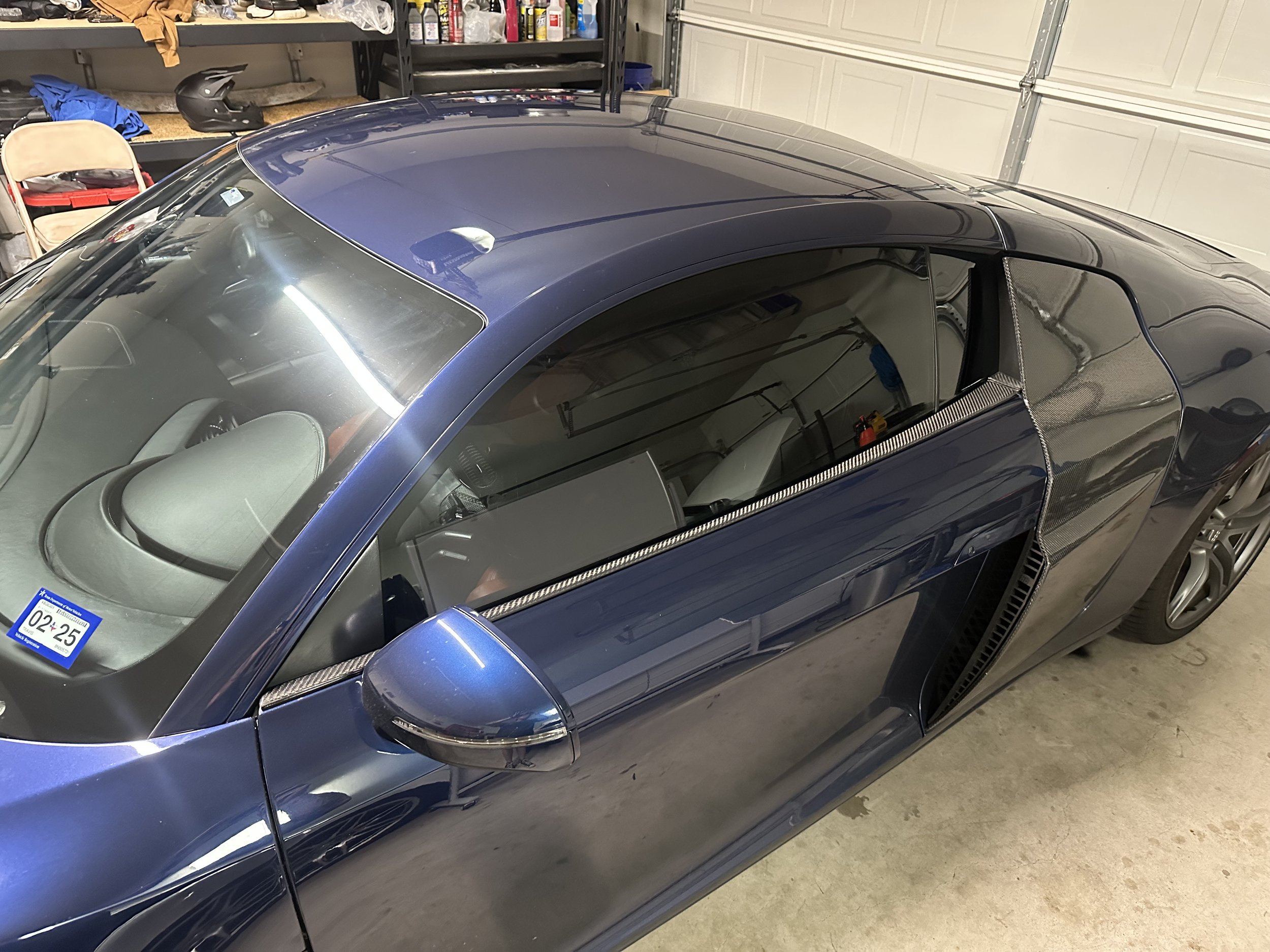 2008 Audi R8 Quarter Windows
- 20% Ceramic film to the rear quarter windows.