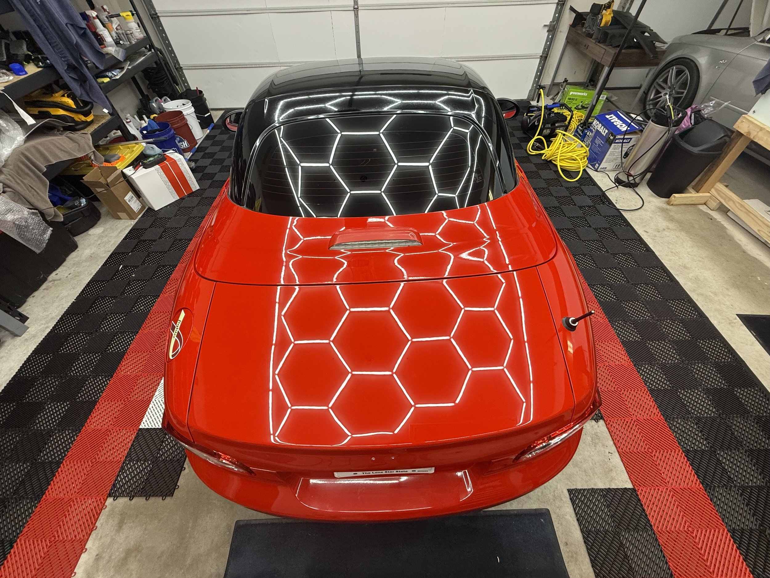 2015 Mazda Miata MX-5 20% Ceramic, Clay bar, Stage 1 paint correction